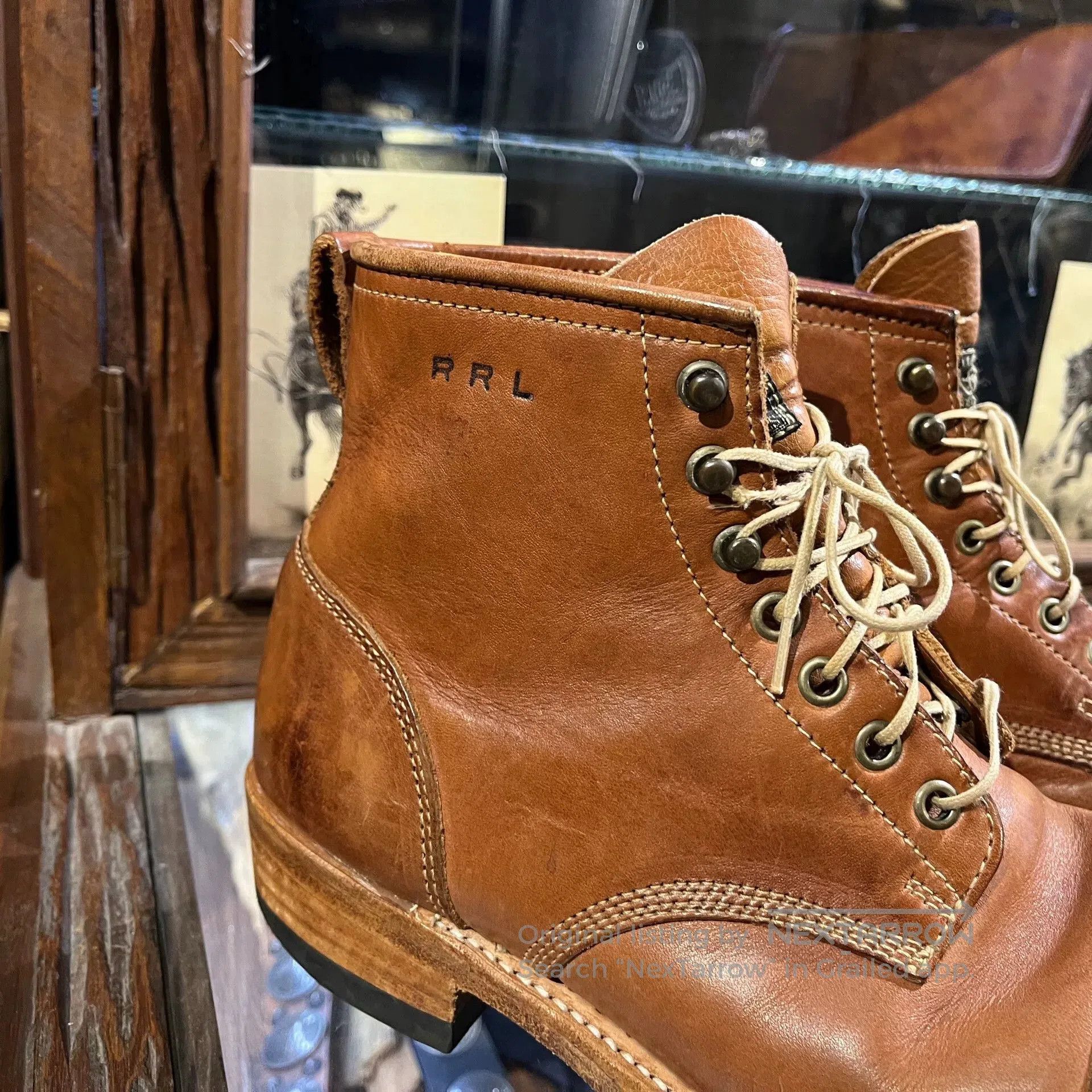 RRL Ralph Lauren rrl military boots in four colors available. Size US 9 / EU 42 - 4 Thumbnail