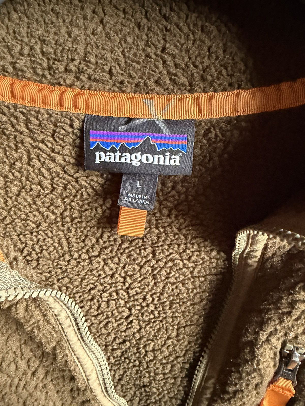 Patagonia Patagonia Sherpa Quarter Zip Hunter Green Size US L / EU 52-54 / 3 - 3 Thumbnail