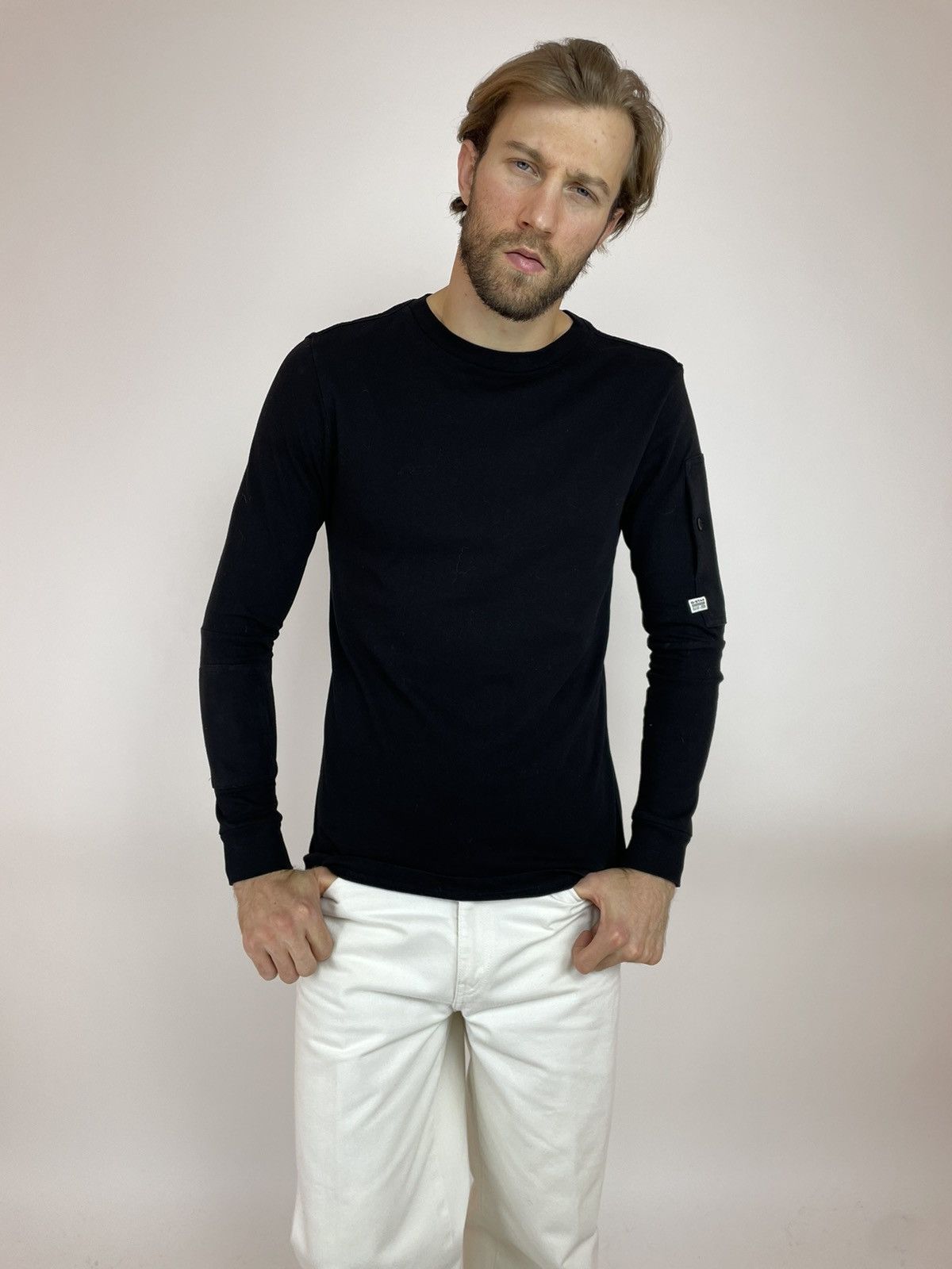G-Star × Japanese Brand G-star STALT Regular R T L/S sweatshirt Mens size S Size US S / EU 44-46 / 1 - 2 Thumbnail