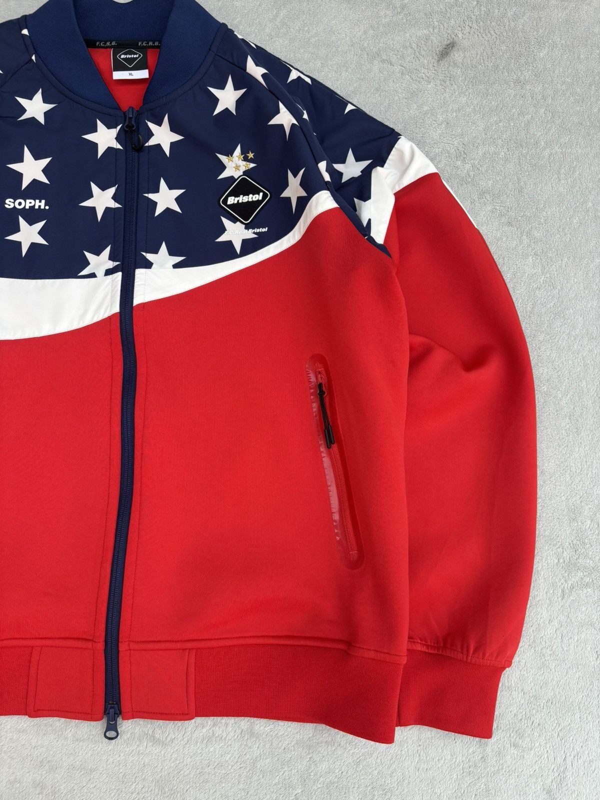 F.C.R.B S/S 2020 FCRB by Sophnet x Coca Cola Stars Zip up Jacket Size US XL / EU 56 / 4 - 5 Thumbnail
