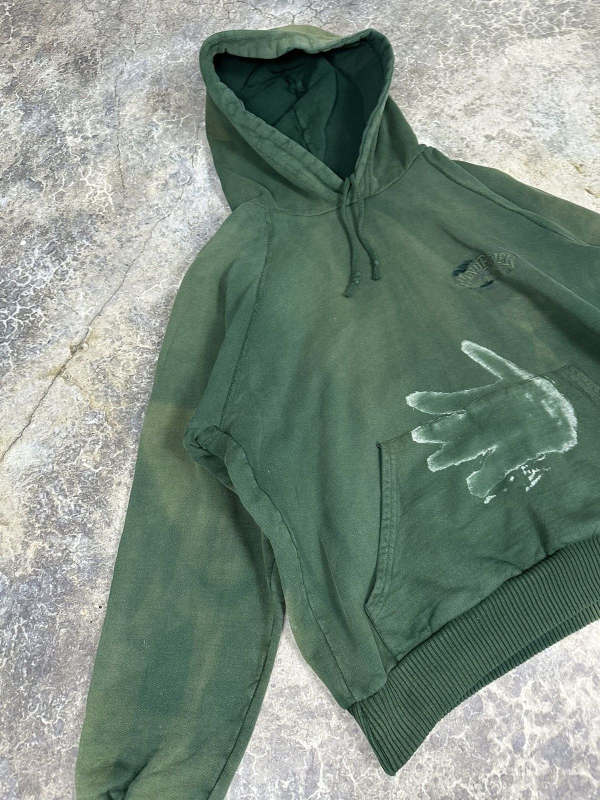 Designer × Vintage Vintage Faded “hands” Hoodie Size US S / EU 44-46 / 1 - 3 Thumbnail