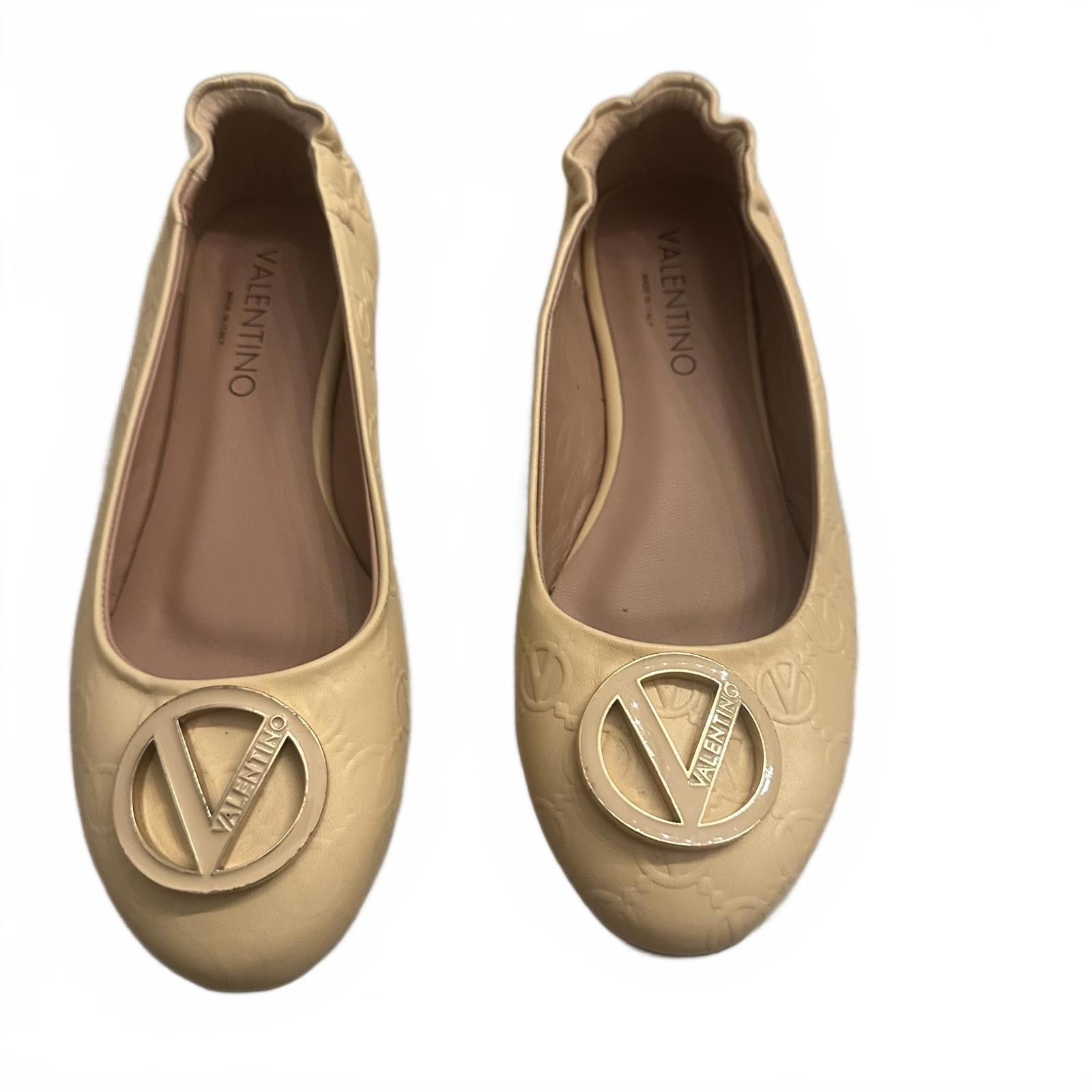 Valentino Women's Logo Ballet Flats