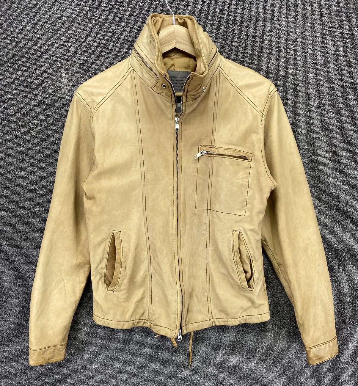 Japanese Brand Vintage Journal Standard Sheep Leather Jacket Size L / US 10 / IT 46 - 1 Thumbnail