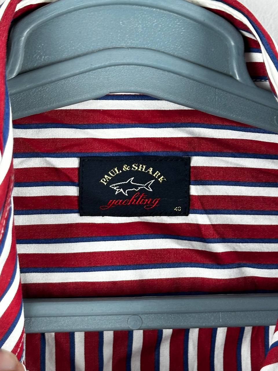 Paul & Shark Paul & Shark Long Sleeve Striped Shirt Luxury Size M Size US M / EU 48-50 / 2 - 6 Thumbnail