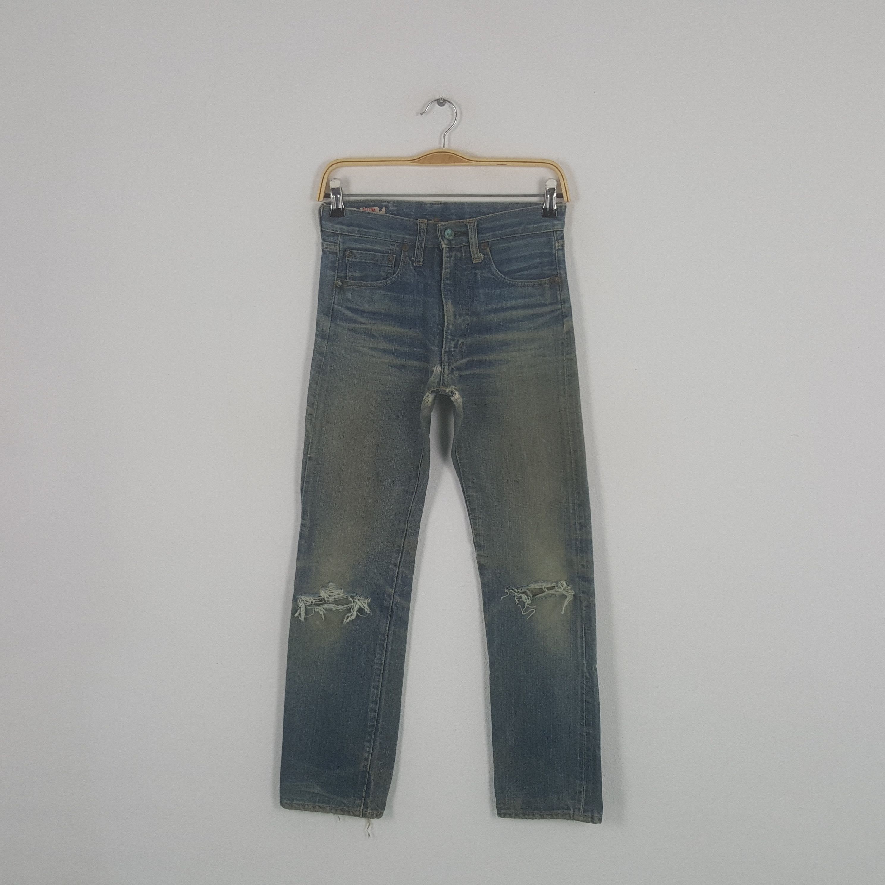 Edwin × Vintage Vintage Edwin American Distressed Style Denim Jeans Size US 26 / EU 42 - 1 Thumbnail