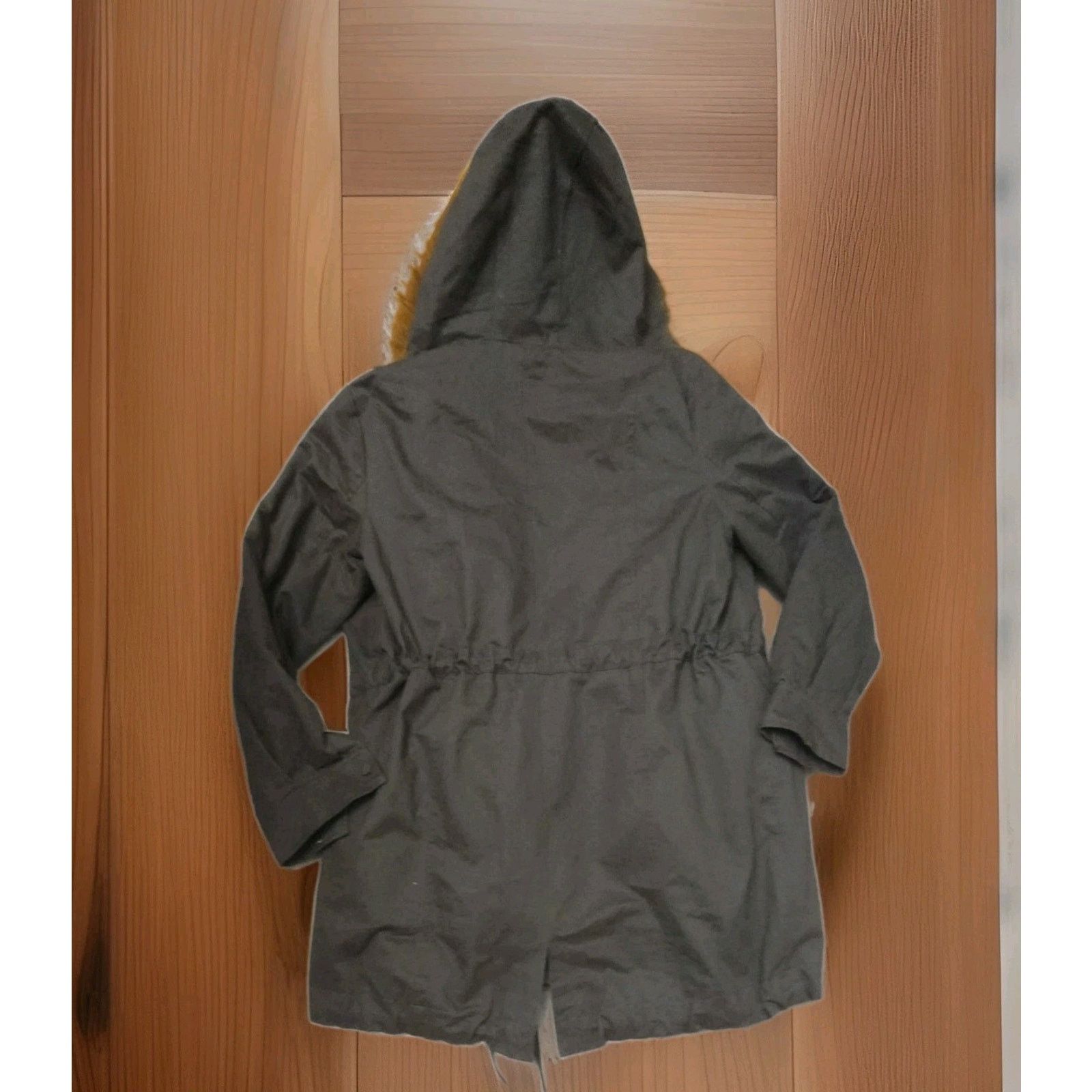 Other On Parle De Vous Paris Big Bang Parka Trim Furs Col Renard Size M / US 6-8 / IT 42-44 - 2 Thumbnail