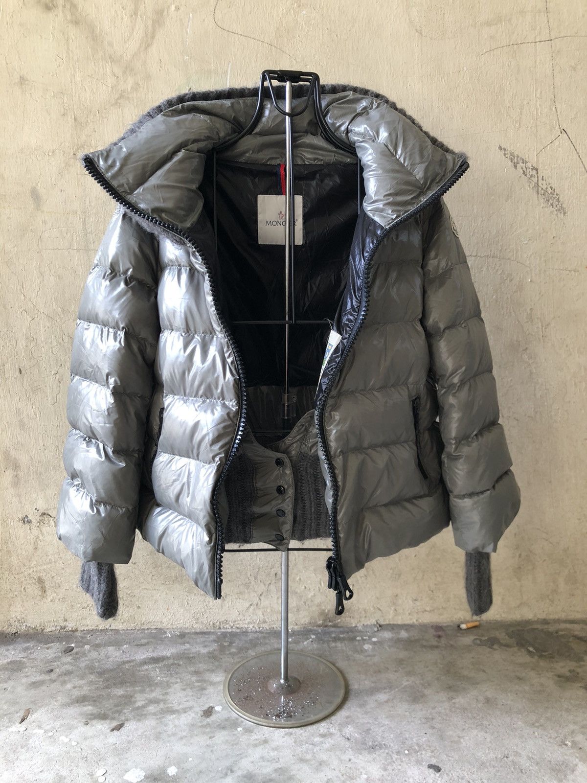 Moncler × Vintage Moncler short down jacket coat Size US S / EU 44-46 / 1 - 4 Thumbnail