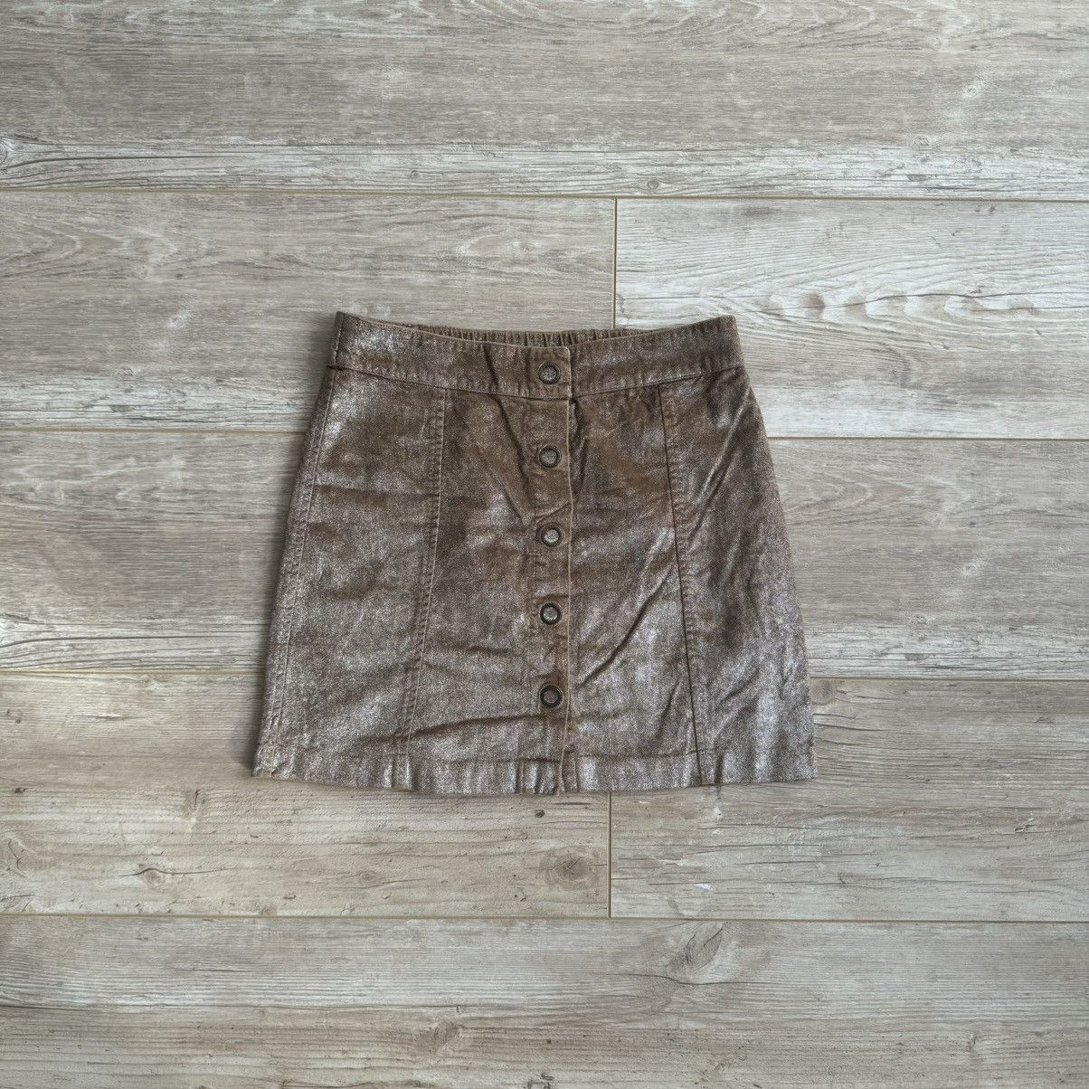 Moncler Moncler Glitter Tobaco Gonna Skirt Size 25" / US 0 / IT 36 - 5 Thumbnail