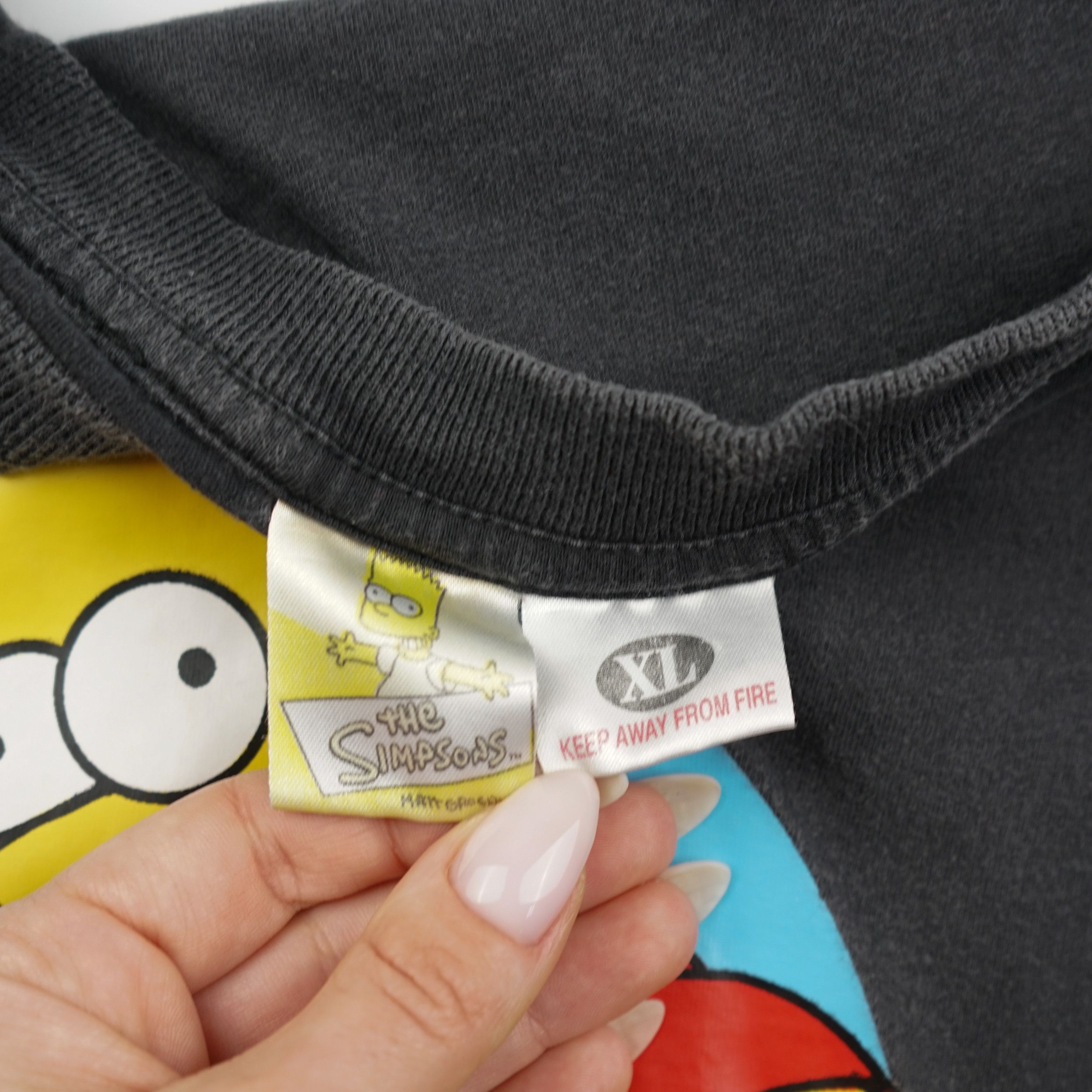 Cartoon Network × The Simpsons × Vintage Vintage 2000 Bart Simpson T-Shirt In Your Face Size US XL / EU 56 / 4 - 5 Thumbnail
