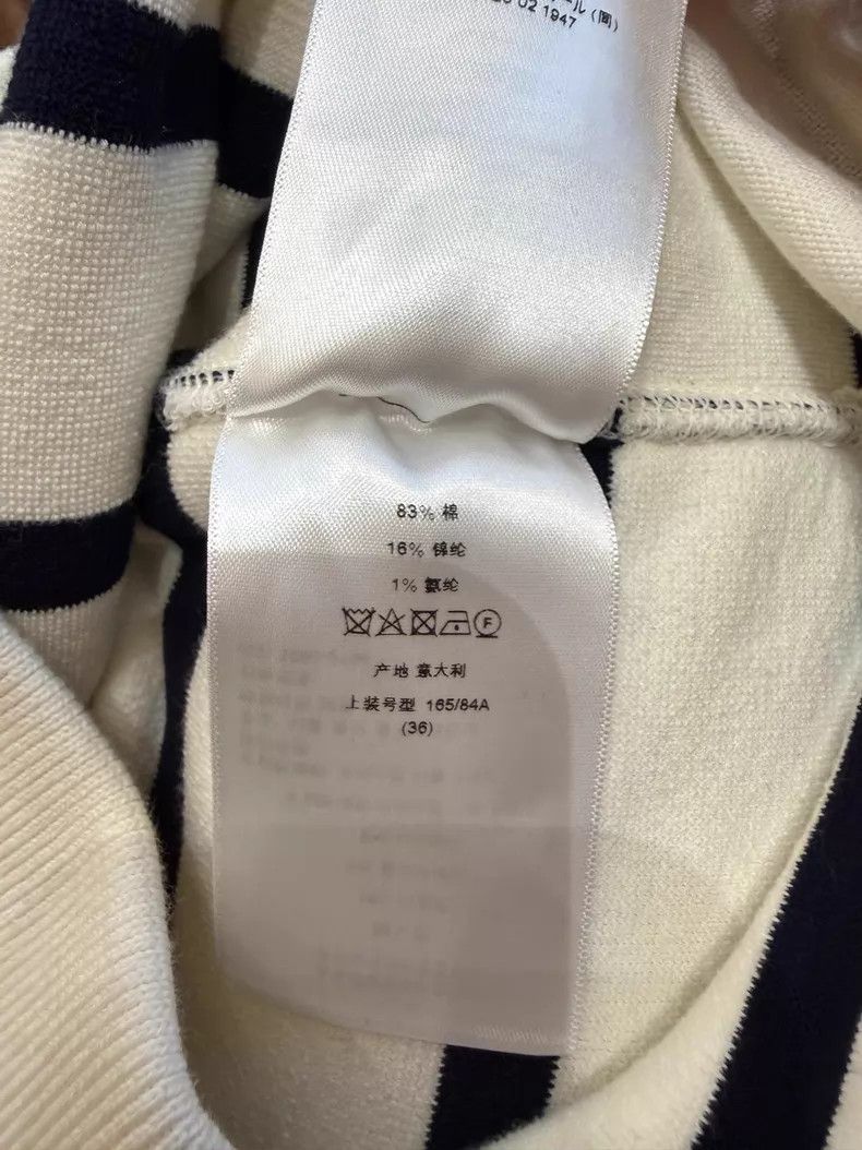 Dior Dior Black and white striped hooded knitted cardigan coat Size XS / US 0-2 / IT 36-38 - 6 Thumbnail