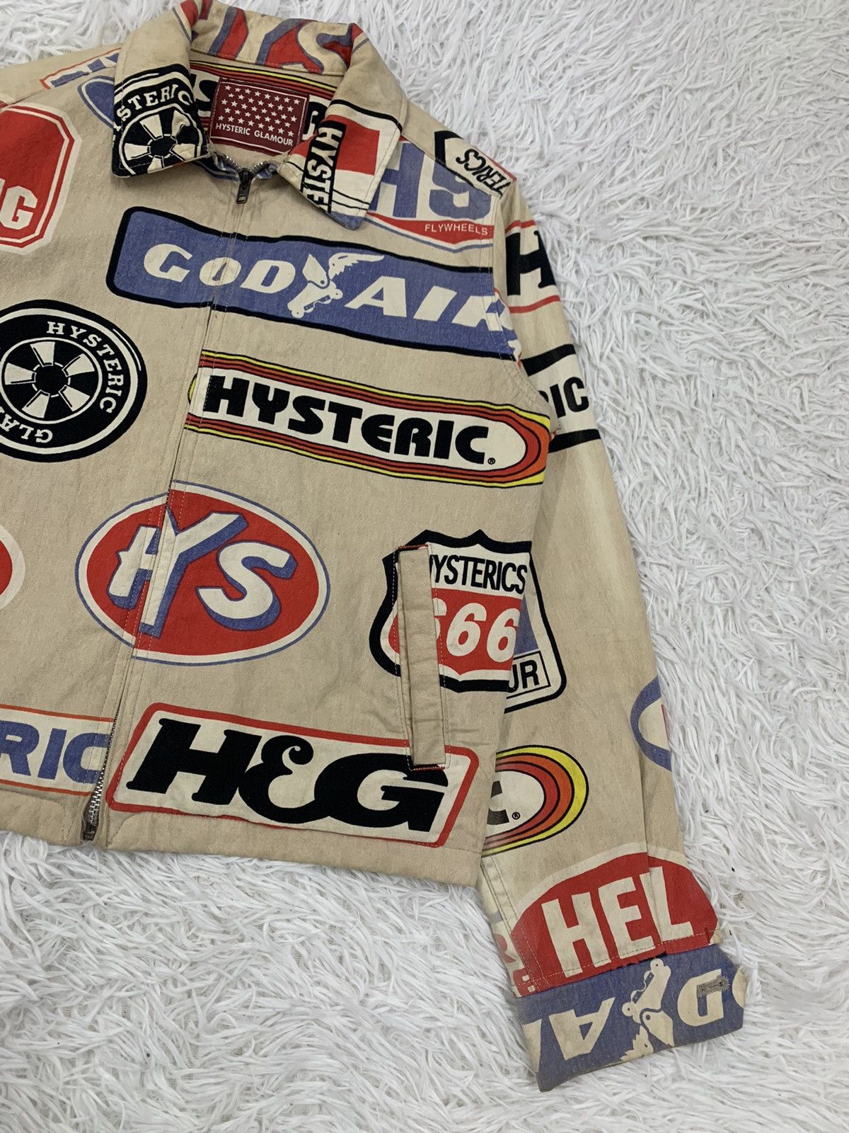 Hysteric Glamour Rare Hysteric Glamour Full Print Jacket Size US S / EU 44-46 / 1 - 4 Thumbnail