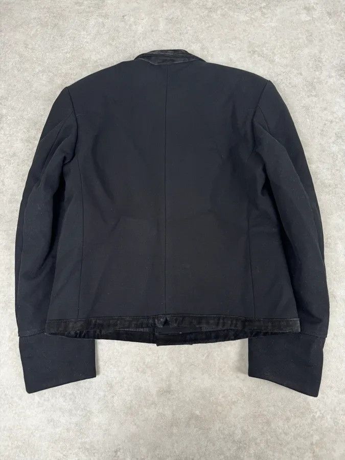 Yves Saint Laurent 2000s Yves Saint Laurent Black Classy Caban Jacket Size 42R - 4 Thumbnail