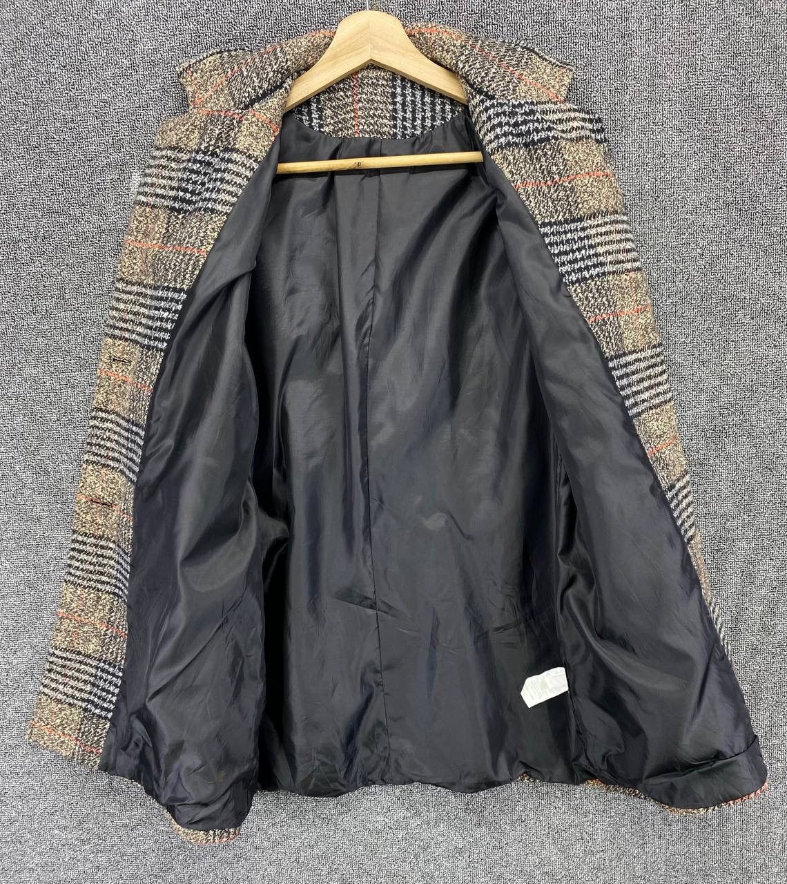 Japanese Brand × Shein Shein Shadow Plaids Rare Long Jacket Size S / US 4 / IT 40 - 6 Thumbnail