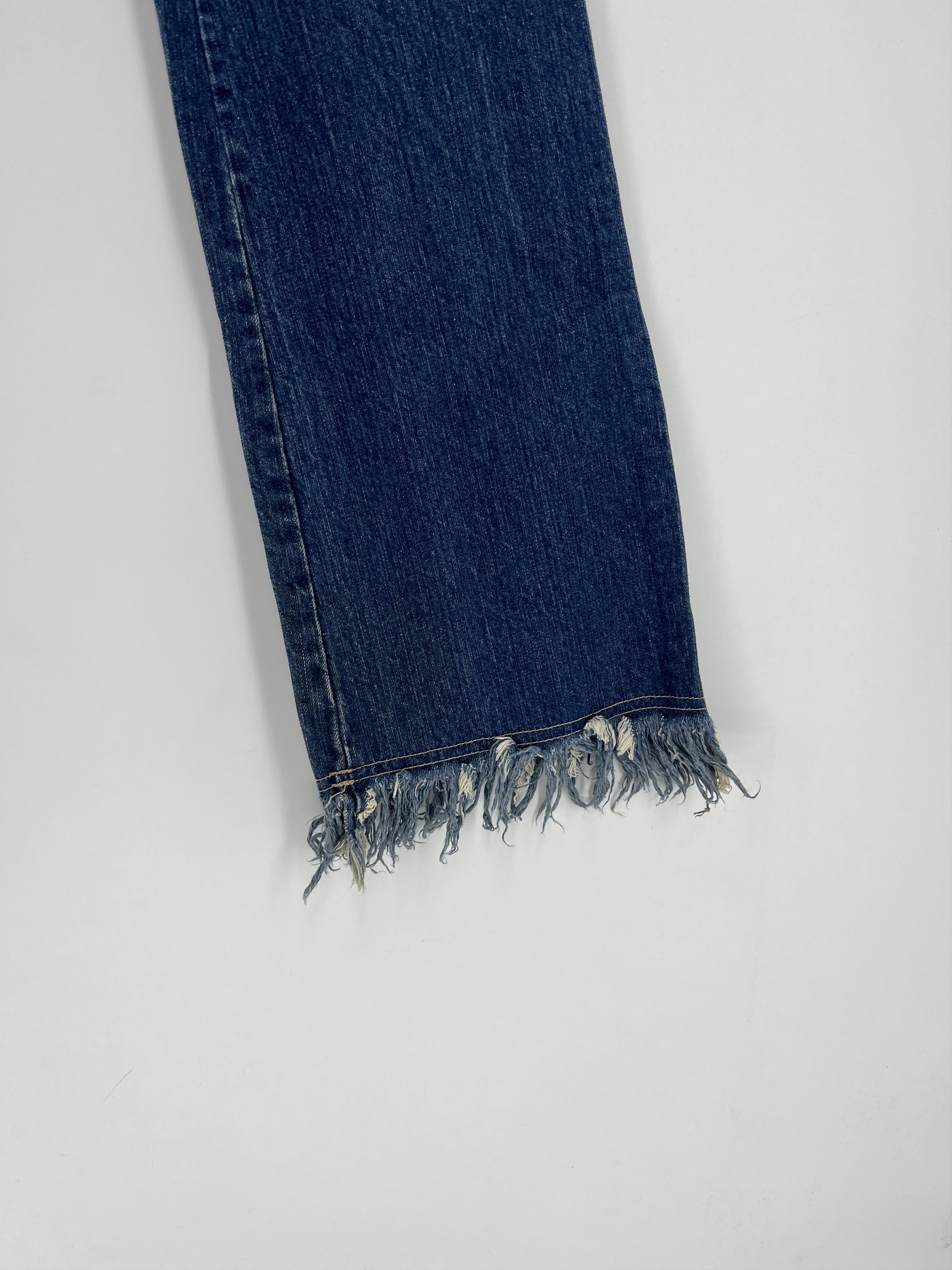 Other Vintage Custom Japanese Oririn Light Wash Style Flare Jeans Size 24" / US 00 / IT 34 - 7 Thumbnail