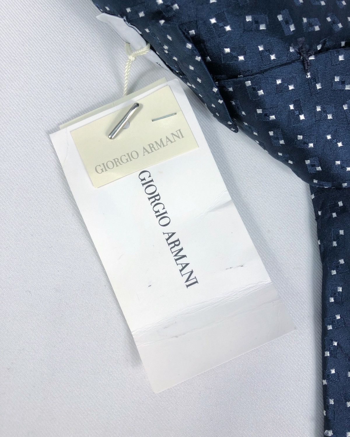 Giorgio Armani NOS Giorgio Armani Cravatte Jacquard Silk Tie Made in Italy Size ONE SIZE - 4 Thumbnail