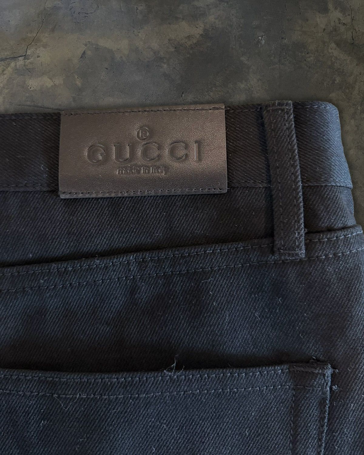 Gucci GUCCI AW2025 HORSE BIT EMBELLISHED BLACK DENIM Size US 36 / EU 52 - 6 Thumbnail