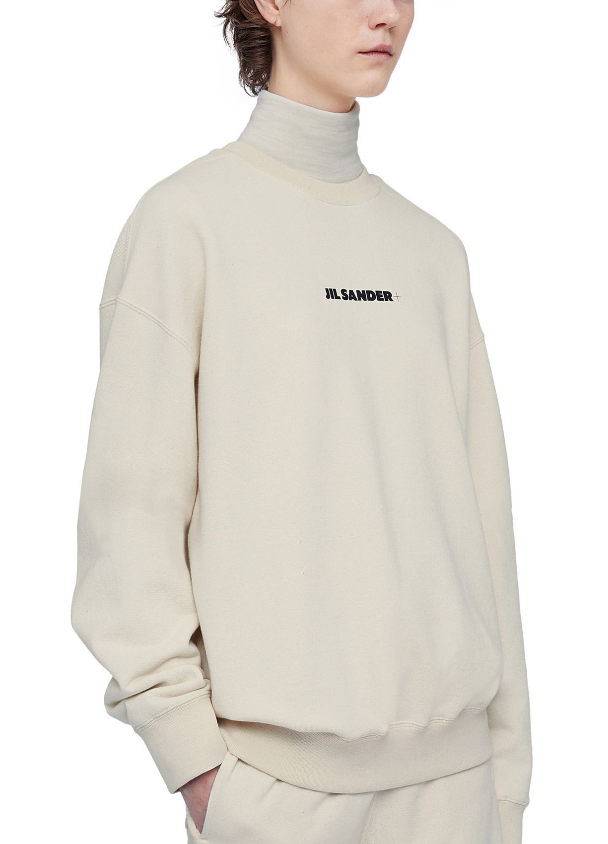 Jil Sander o1mt1gz0824 Sweatshirt in Natural Size M / US 6-8 / IT 42-44 - 5 Thumbnail