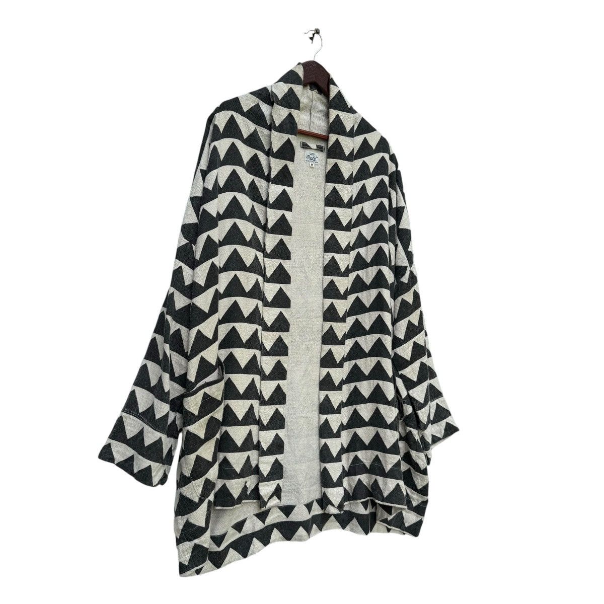 Toyo Enterprises Gold By Toyo Enterprise Mudcloth Boho Cardigan Size US XL / EU 56 / 4 - 4 Thumbnail