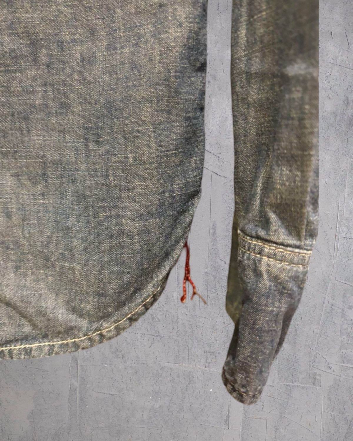 Hysteric Glamour × Japanese Brand × Vintage Hysteric Glamour Denim shirt Size US S / EU 44-46 / 1 - 5 Thumbnail