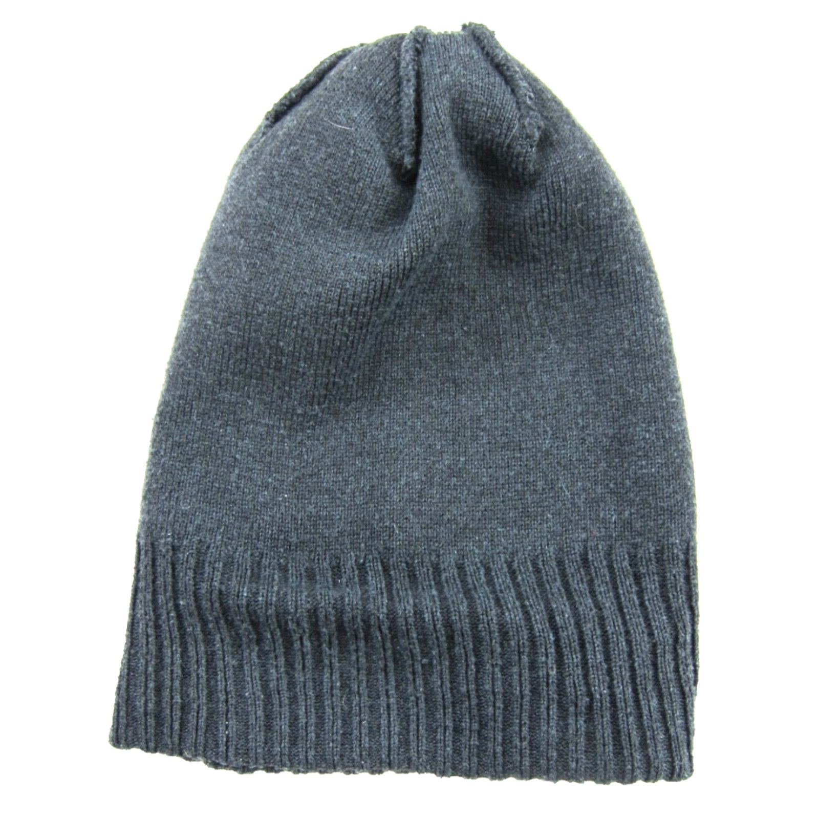 Patagonia Patagonia Beanie Cap Hat One Size Unisex Adults Knit Polyester Grey Brown Blue Mountain Pom Size ONE SIZE - 4 Thumbnail