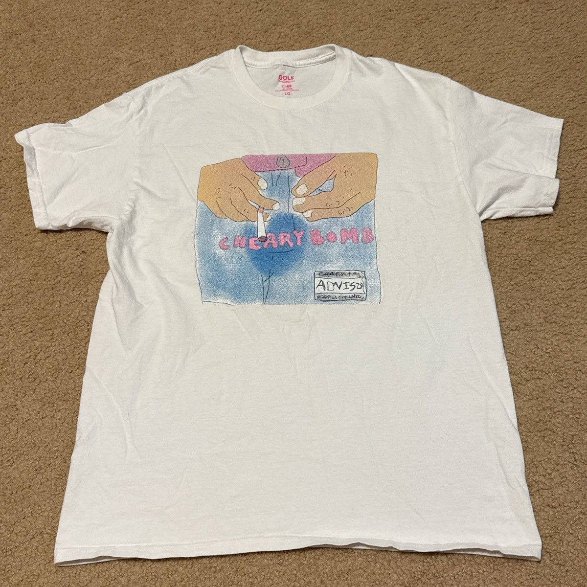 Golf Wang Cherry Bomb 10th Anniversary Tee Size US L / EU 52-54 / 3 - 1 Thumbnail