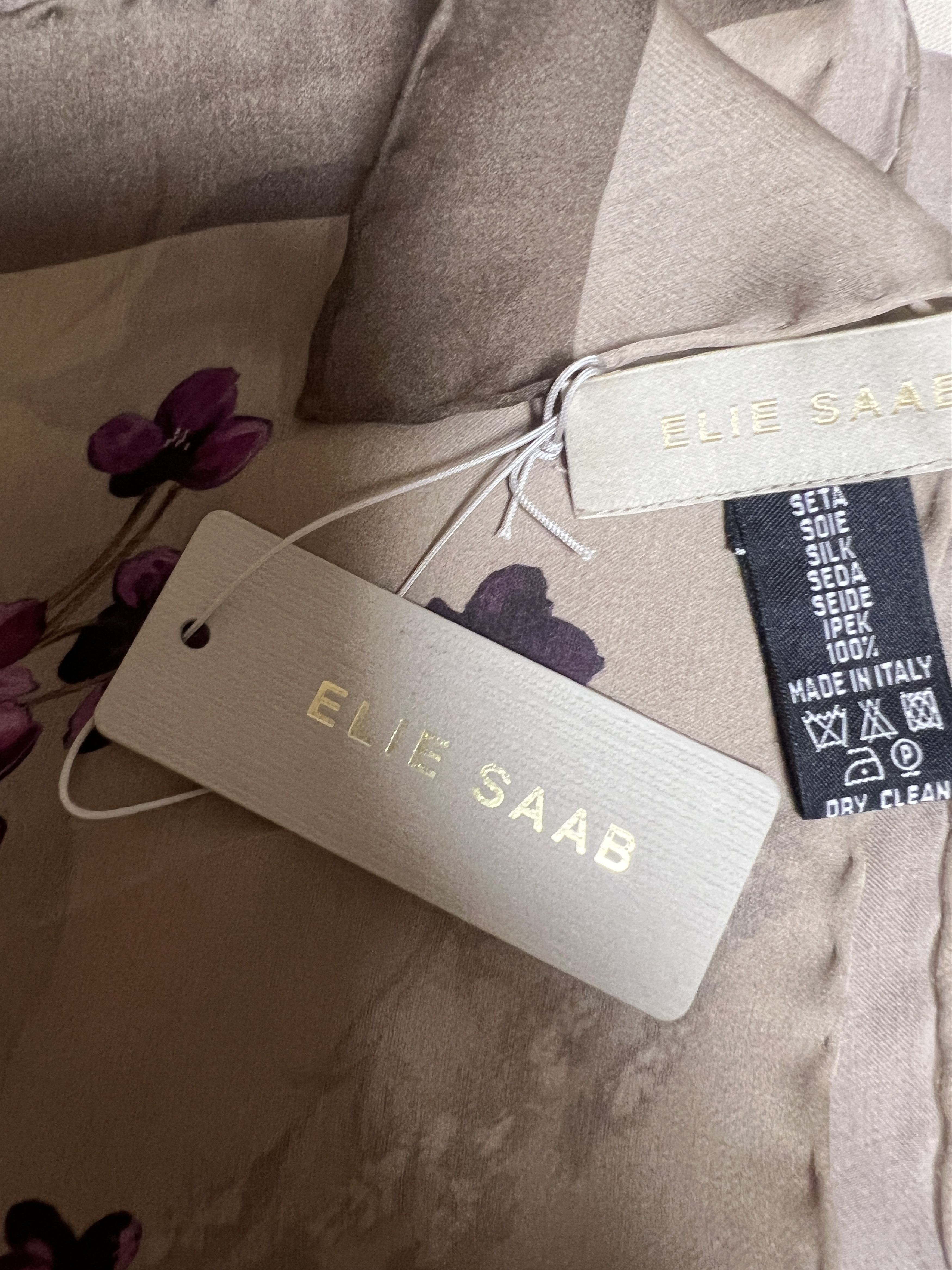 Elie Saab Elie Saab Silk Scarf , 100% Silk, 70×180 cm Size ONE SIZE - 3 Thumbnail