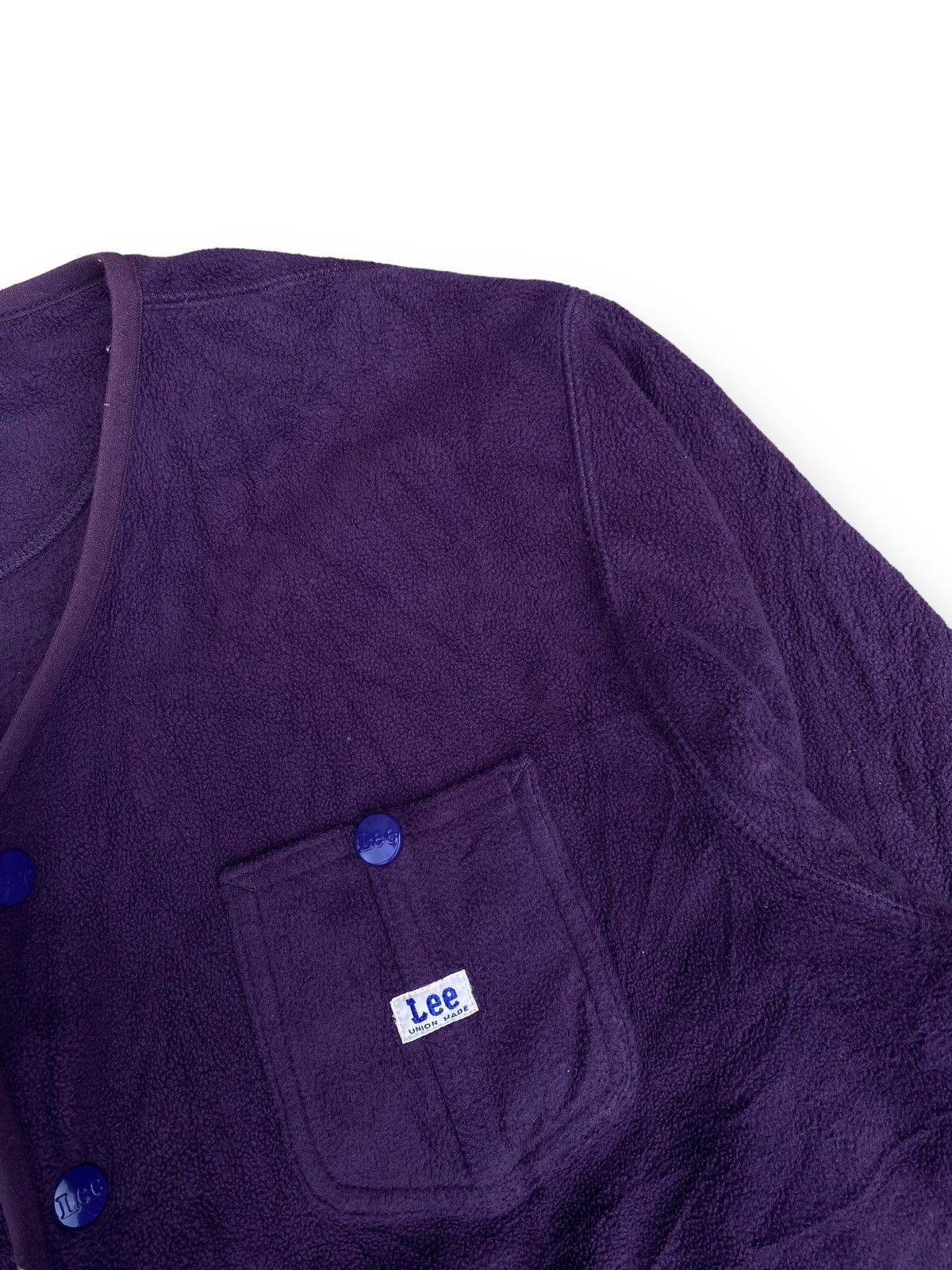 Lee × Vintage Vintage Lee Union Made Fleece Jacket. #D2 Size US M / EU 48-50 / 2 - 3 Thumbnail