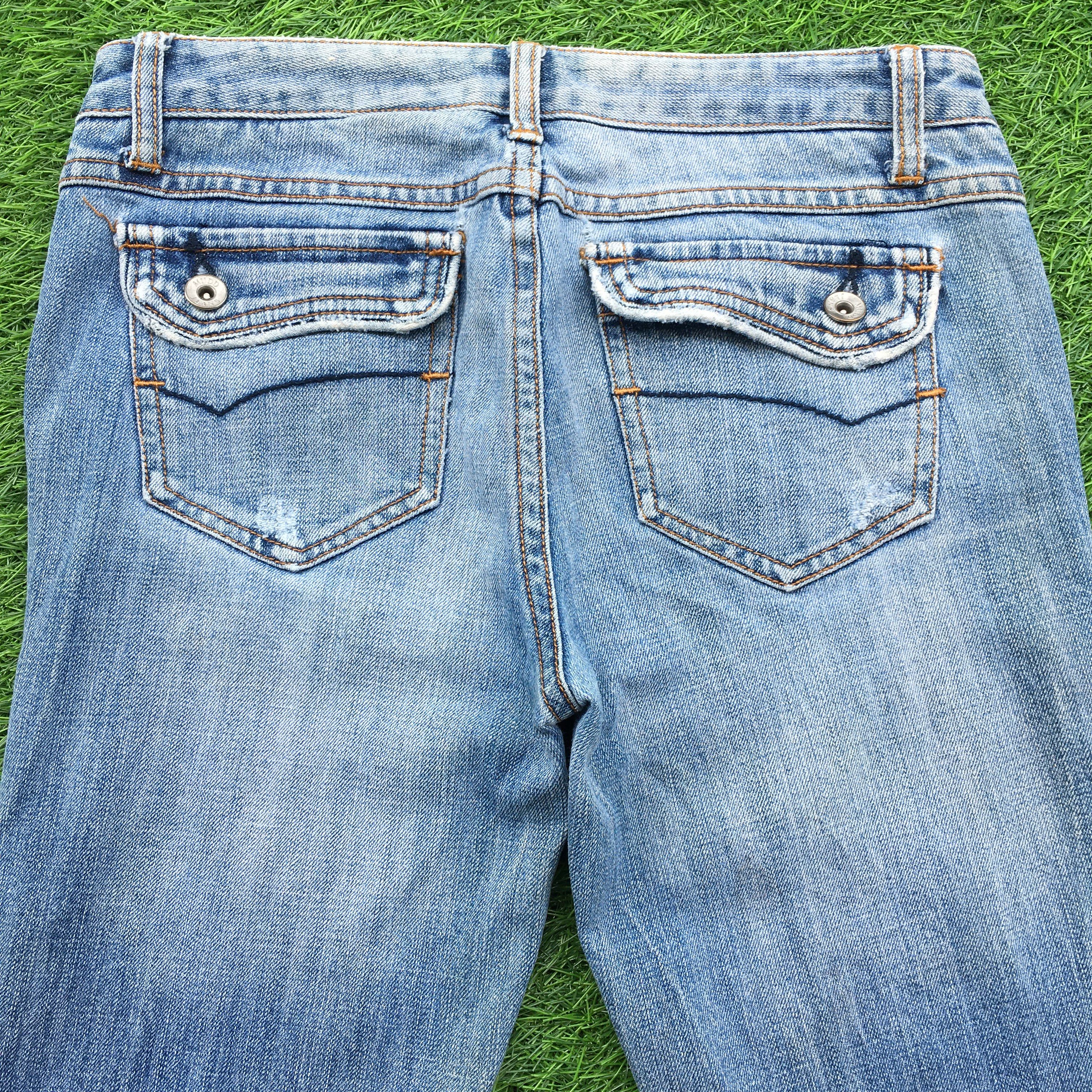 Designer × Jean Y2K Bootcut Stretch Jeans D-998 Size 26" / US 2 / IT 38 - 4 Thumbnail