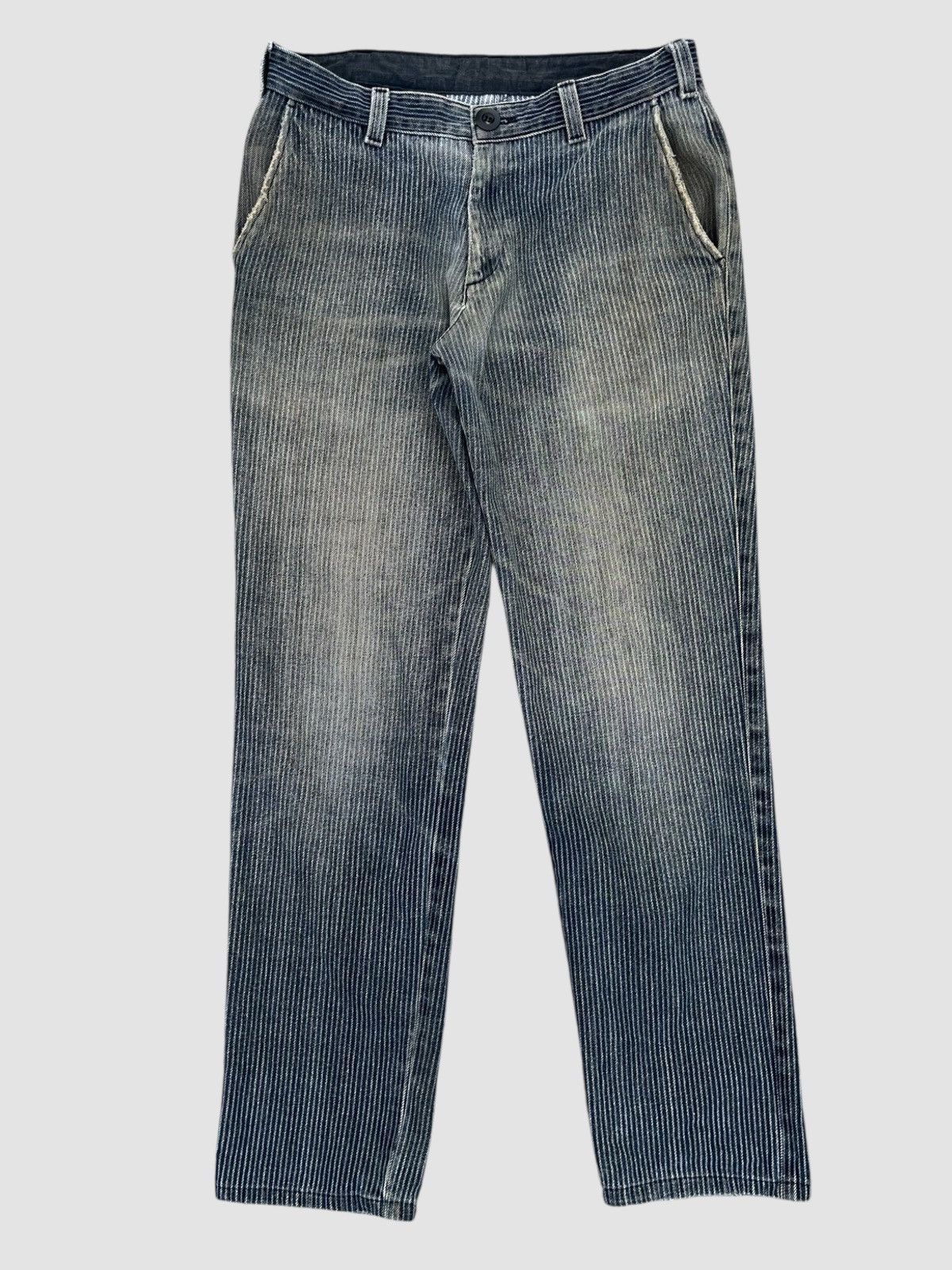 Beams Japan Beams Work Clothing Hickory Jeans Size US 30 / EU 46 - 1 Thumbnail