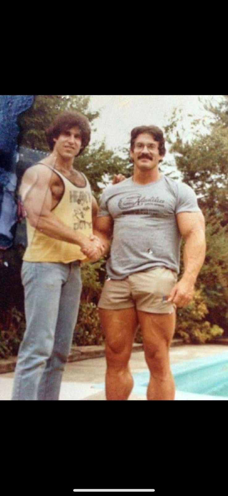 Vintage *RARE* VINTAGE 70s NAUTILUS FITNESS GYM MIKE MENTZER HEAVY Size US XL / EU 56 / 4 - 4 Thumbnail