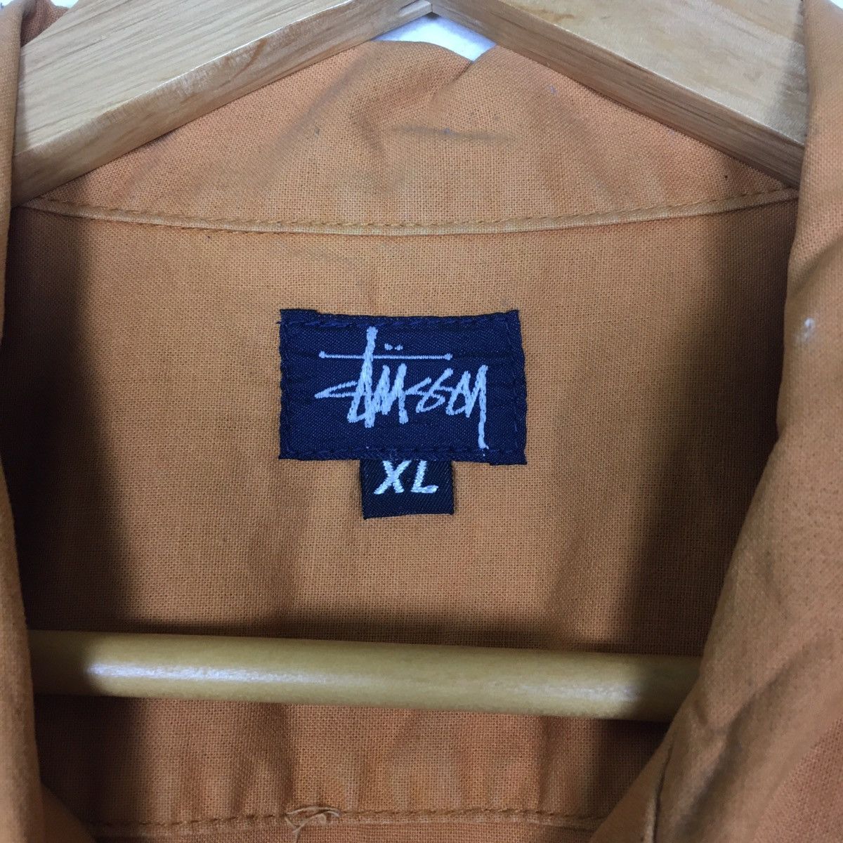 Stussy Vintage Stussy Over Size Button Ups Shirt Made in USA Size US XL / EU 56 / 4 - 11 Thumbnail