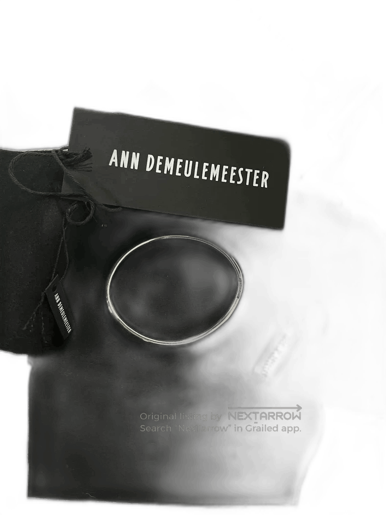 Ann Demeulemeester Ann Demeulemeester Silver Bracelet Bangle. Size ONE SIZE - 1 Thumbnail