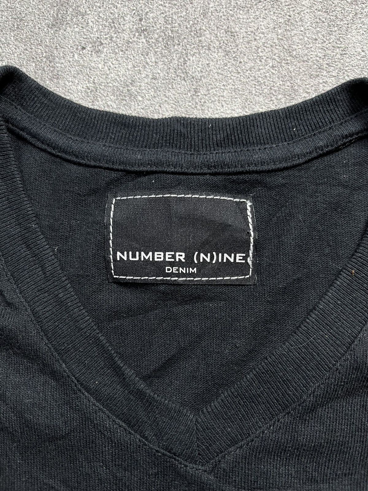 Japanese Brand × Number (N)ine × Vintage Number Nine Denim Music Melody Pocket Tees Size US M / EU 48-50 / 2 - 3 Thumbnail