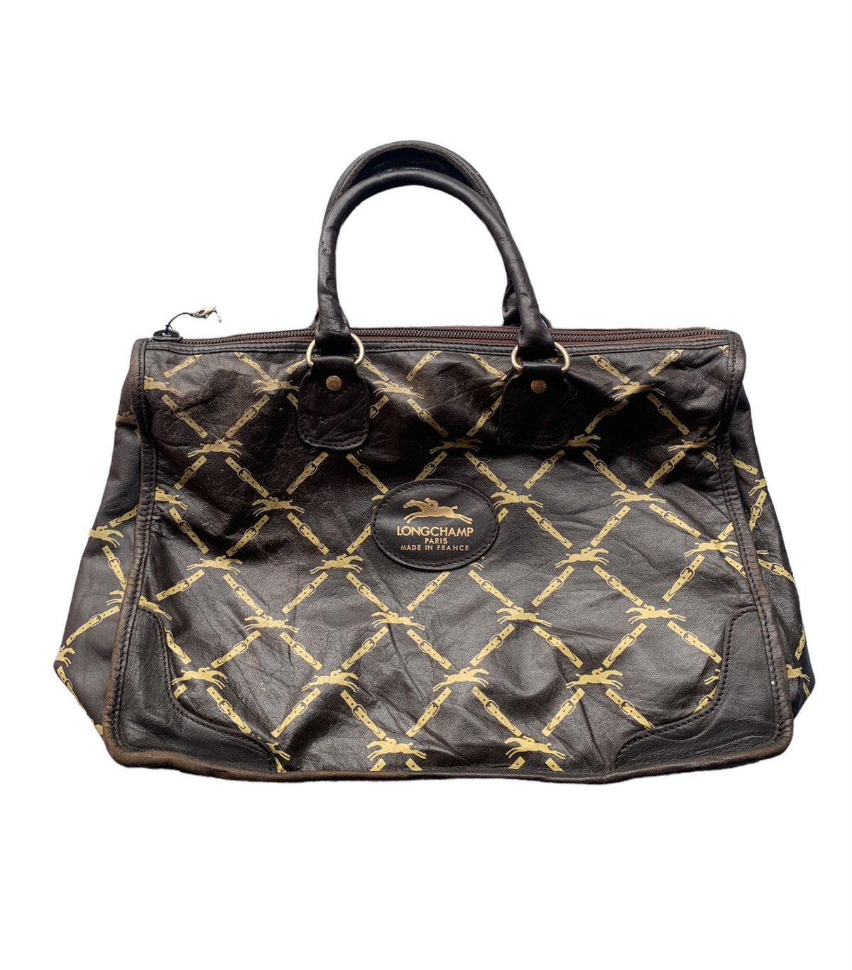 Designer × Longchamp × Vintage Vintage Longchamp Boston Bag