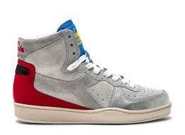 Diadora Diadora Mi Basket Italia Grey Rock High top made in Italy Size US 10.5 / EU 43-44 - 6 Thumbnail