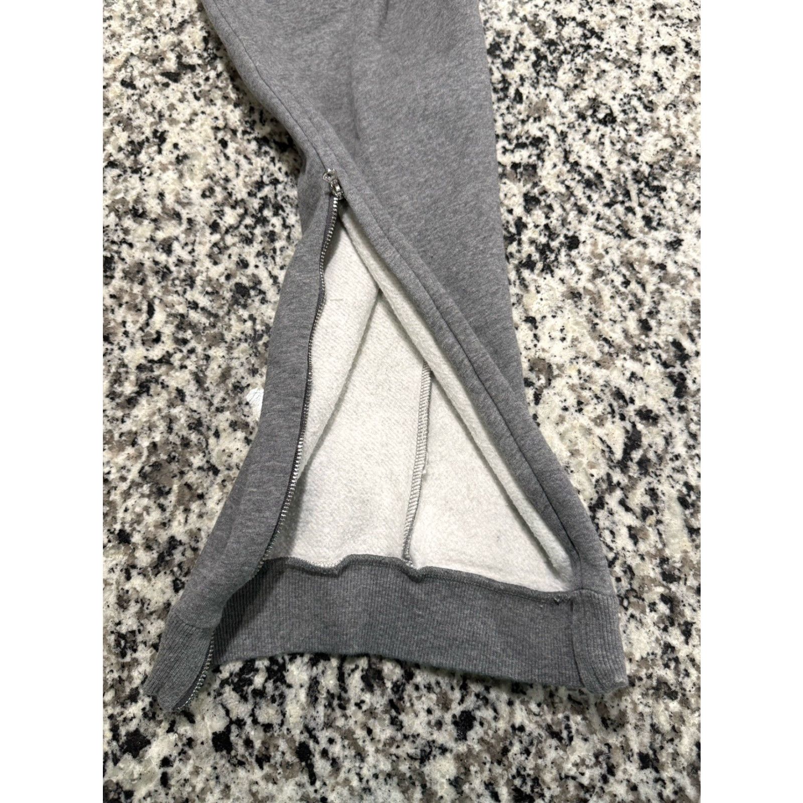 Stella McCartney ADIDAS by Stella McCartney Organic Cotton Blend Gray Ankle Sweatpants M Womens Activewear Size 32" / US 10 / IT 46 - 4 Thumbnail