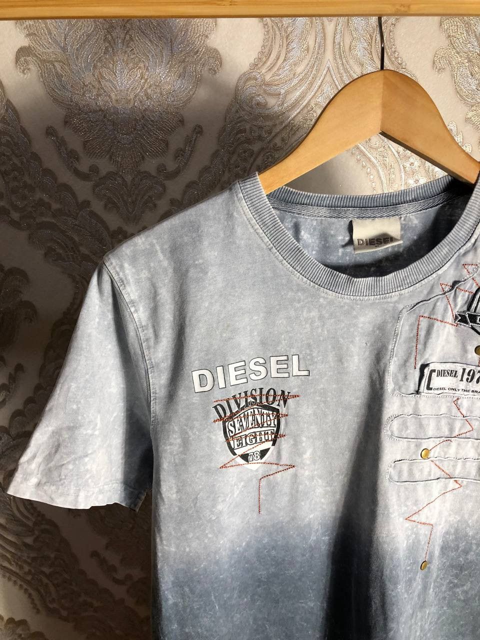 Diesel × Vintage VERY RARE DIESEL DESIGNER T-SHIRT JAPAN STYLE RETRO Y2K 90s Size US XL / EU 56 / 4 - 3 Thumbnail