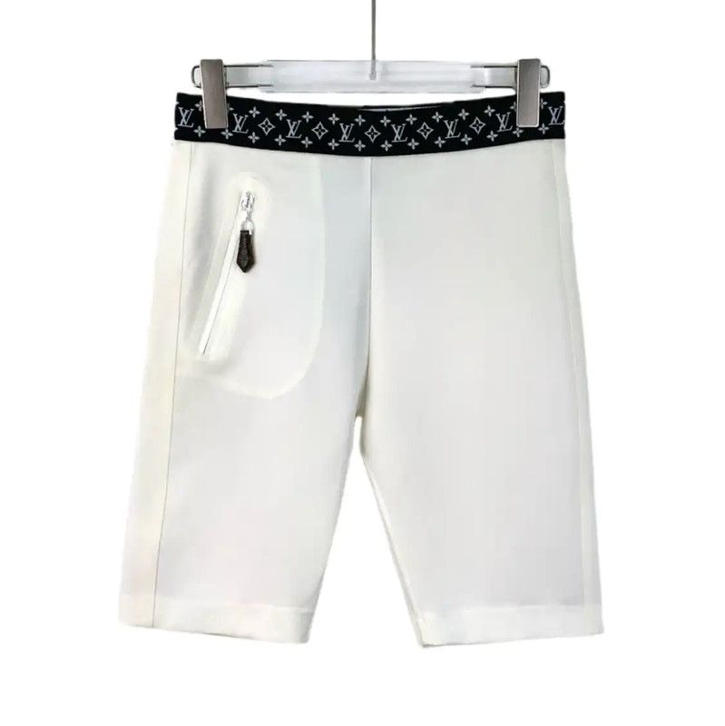 Louis Vuitton Louis Vuitton White Casual Women's Shorts 0089 Size 23" - 1 Thumbnail