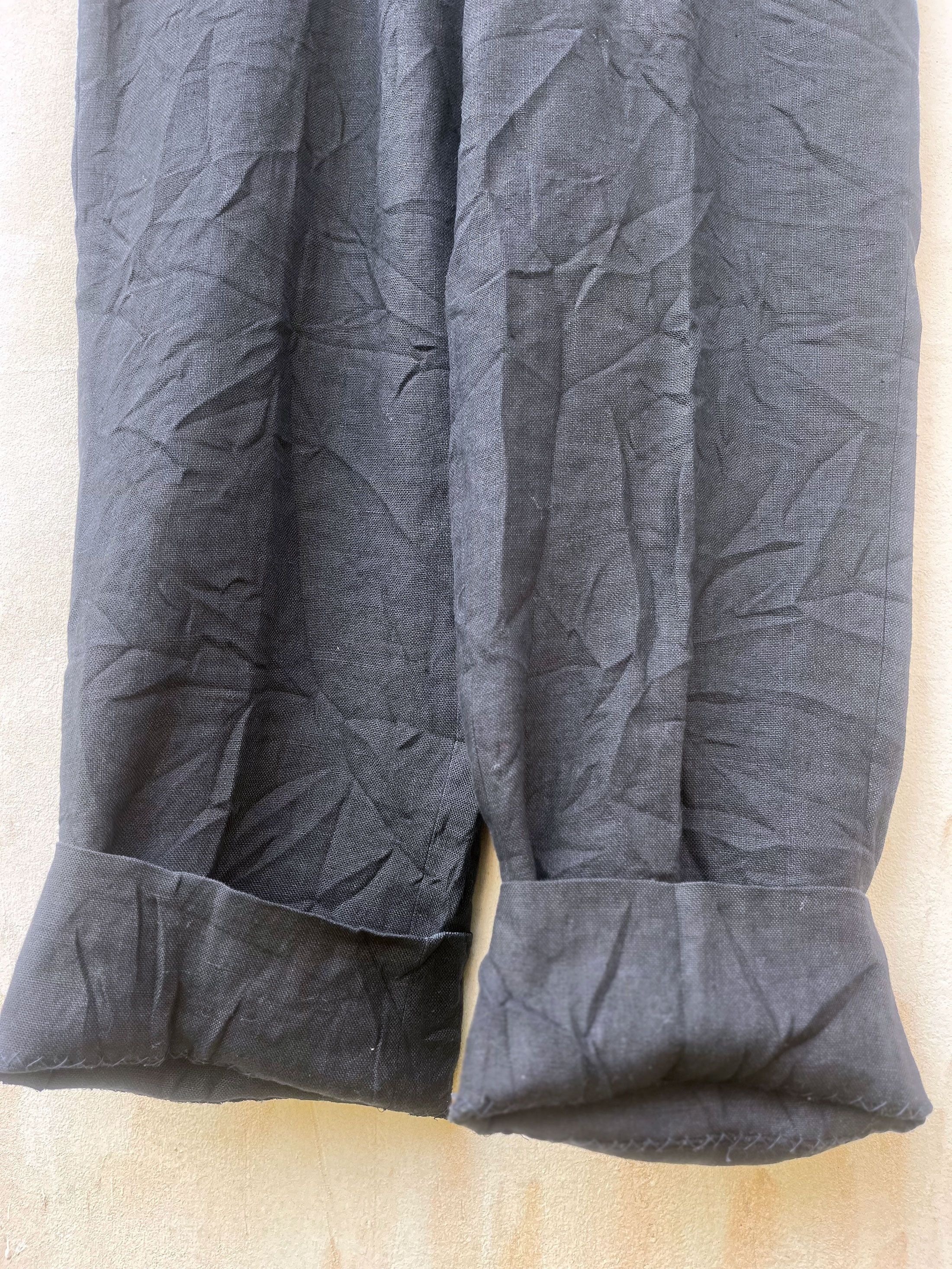 Issey Miyake Vintage Issey Miyake White Label Pleated Trouser Dress Size US 35 - 3 Thumbnail