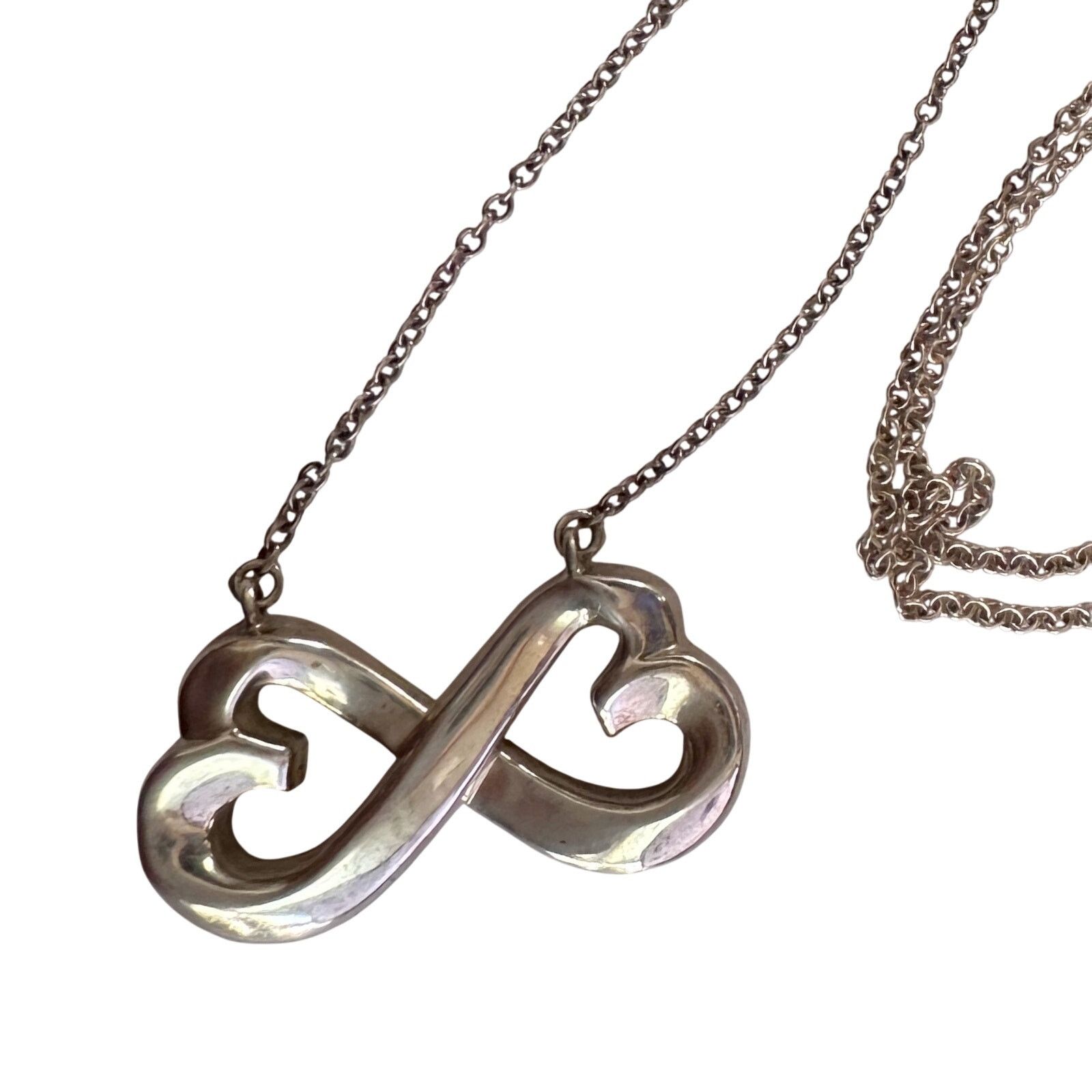 Tiffany & Co. Tiffany and Co Paloma Picasso Loving Heart Infinity Necklace Size ONE SIZE - 12 Thumbnail