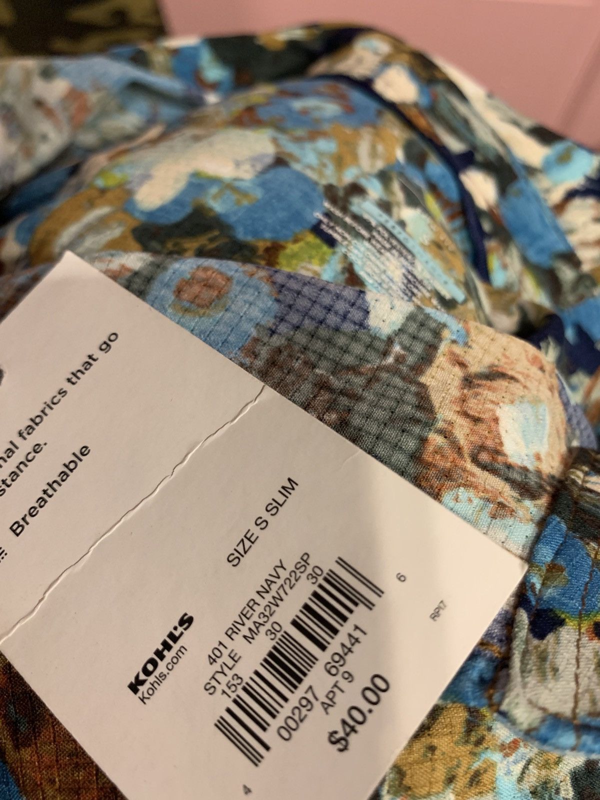 Apt. 9 Floral Button Down (item#10129) Size US S / EU 44-46 / 1 - 5 Thumbnail