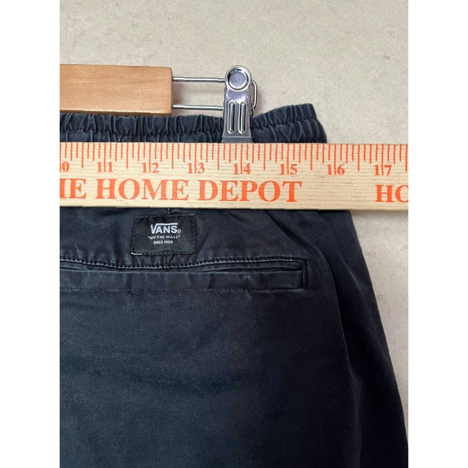 Vans VANS Pants Men Medium Black Joggers Stretch Travel Activewear Athleisure Style Jogger Regular Inseam 28 Mens Size US 31 - 5 Thumbnail