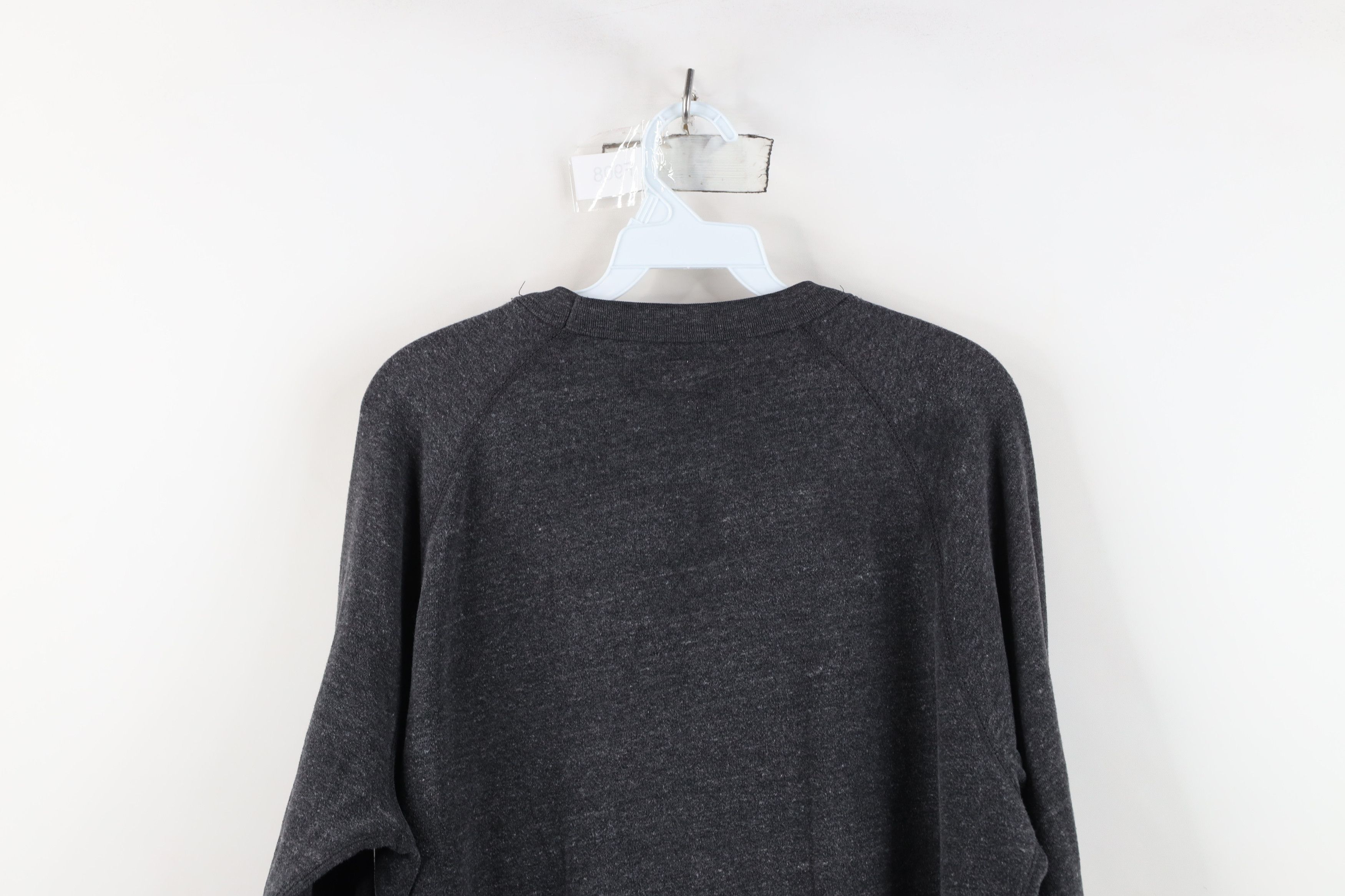 J.Crew J Crew Vintage Fleece Blank Crewneck Sweatshirt Dark Gray Size US L / EU 52-54 / 3 - 13 Thumbnail