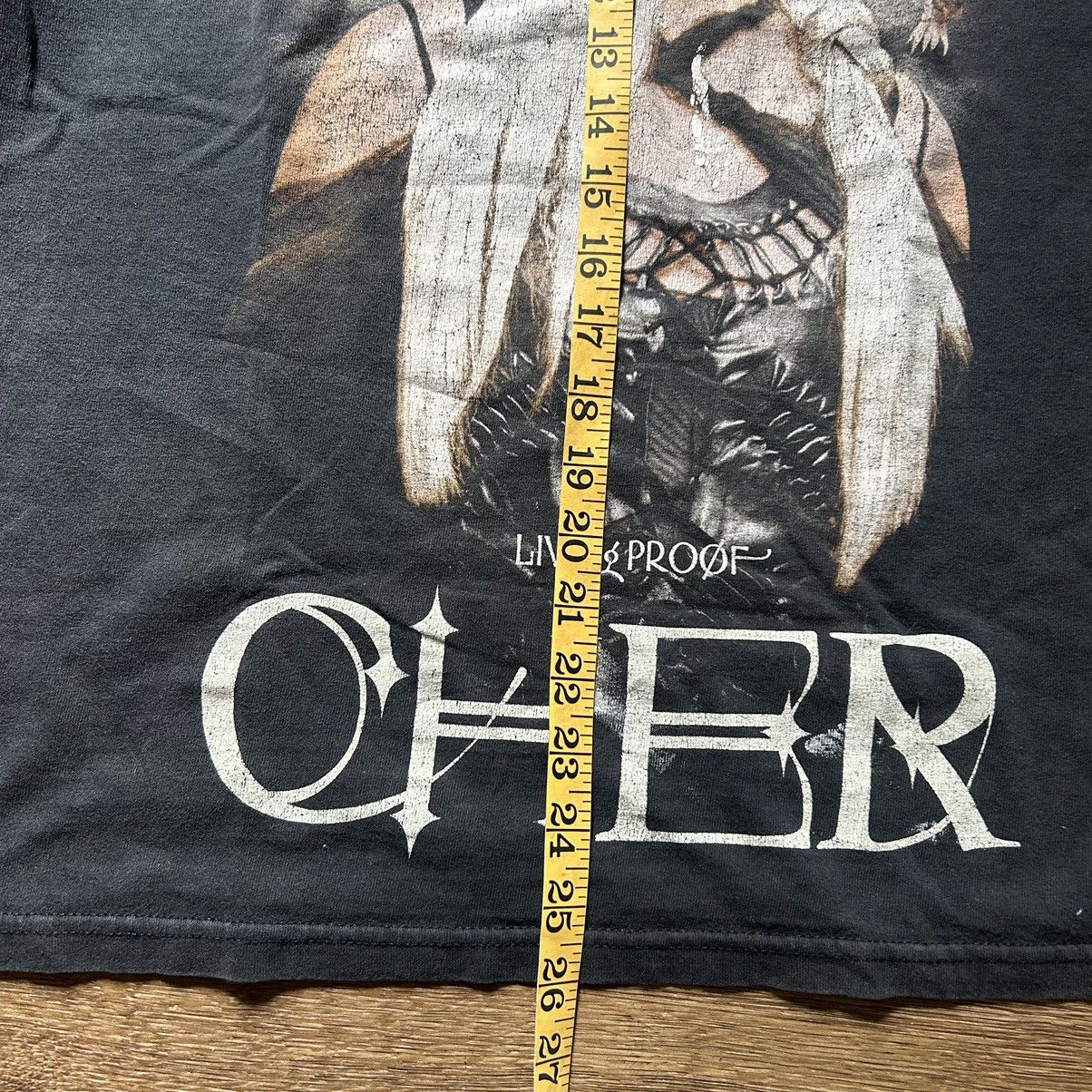 Band Tees × Vintage 2003 Cher Living Proof Tour Tee Size US M / EU 48-50 / 2 - 2 Thumbnail