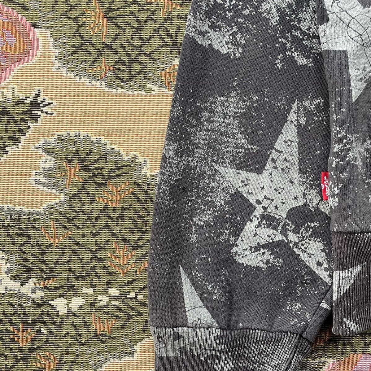 Levi's Vintage Levi's 501 Fullprint Star Hoodie Size US L / EU 52-54 / 3 - 9 Thumbnail
