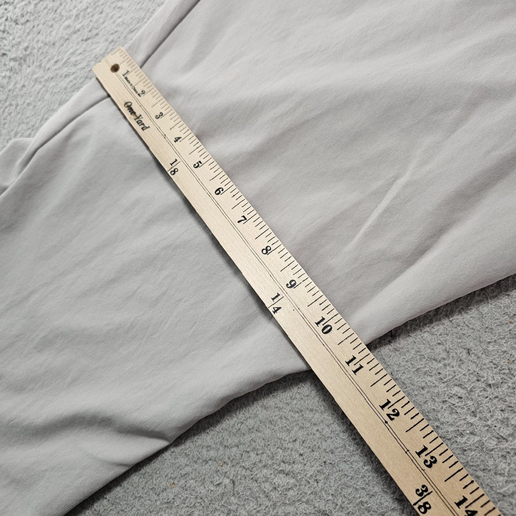 Vintage Public Rec Pants Mens 42x25 Grey Performance Golf Stretch Lightweight Athletic Pants Size US 42 / EU 58 - 6 Thumbnail