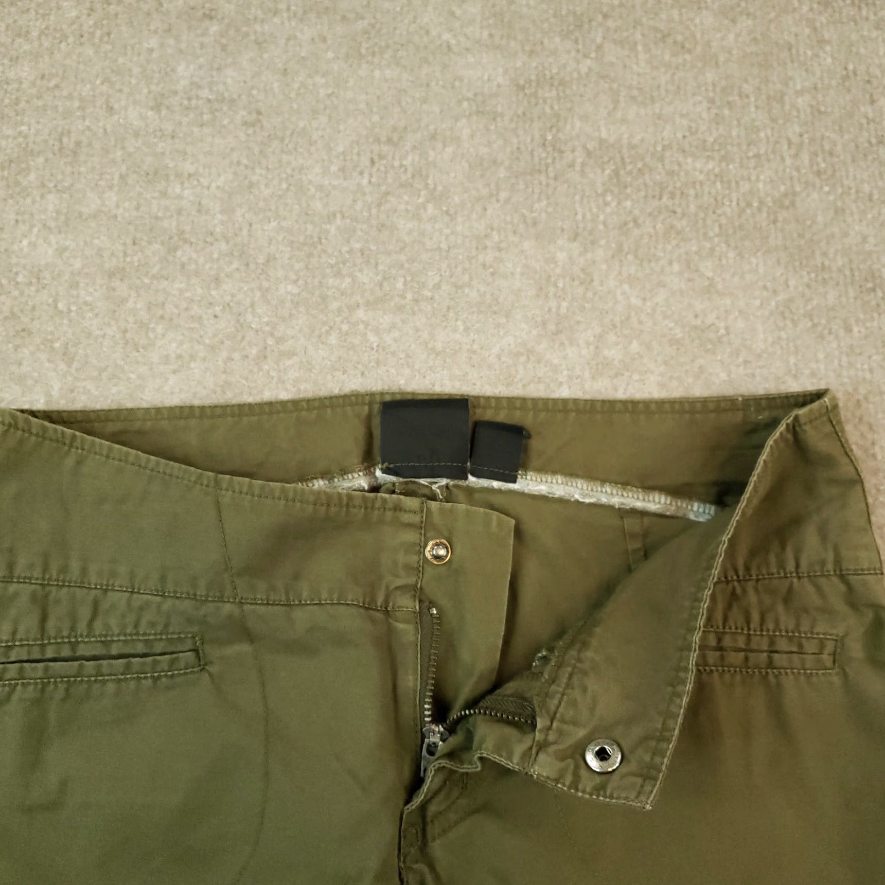 Helly Hansen Helly Hansen Womens Cropped Stretch Jeans, Green, Extra Small, Regular Fit, Mid Rise Size 26" / US 2 / IT 38 - 6 Thumbnail