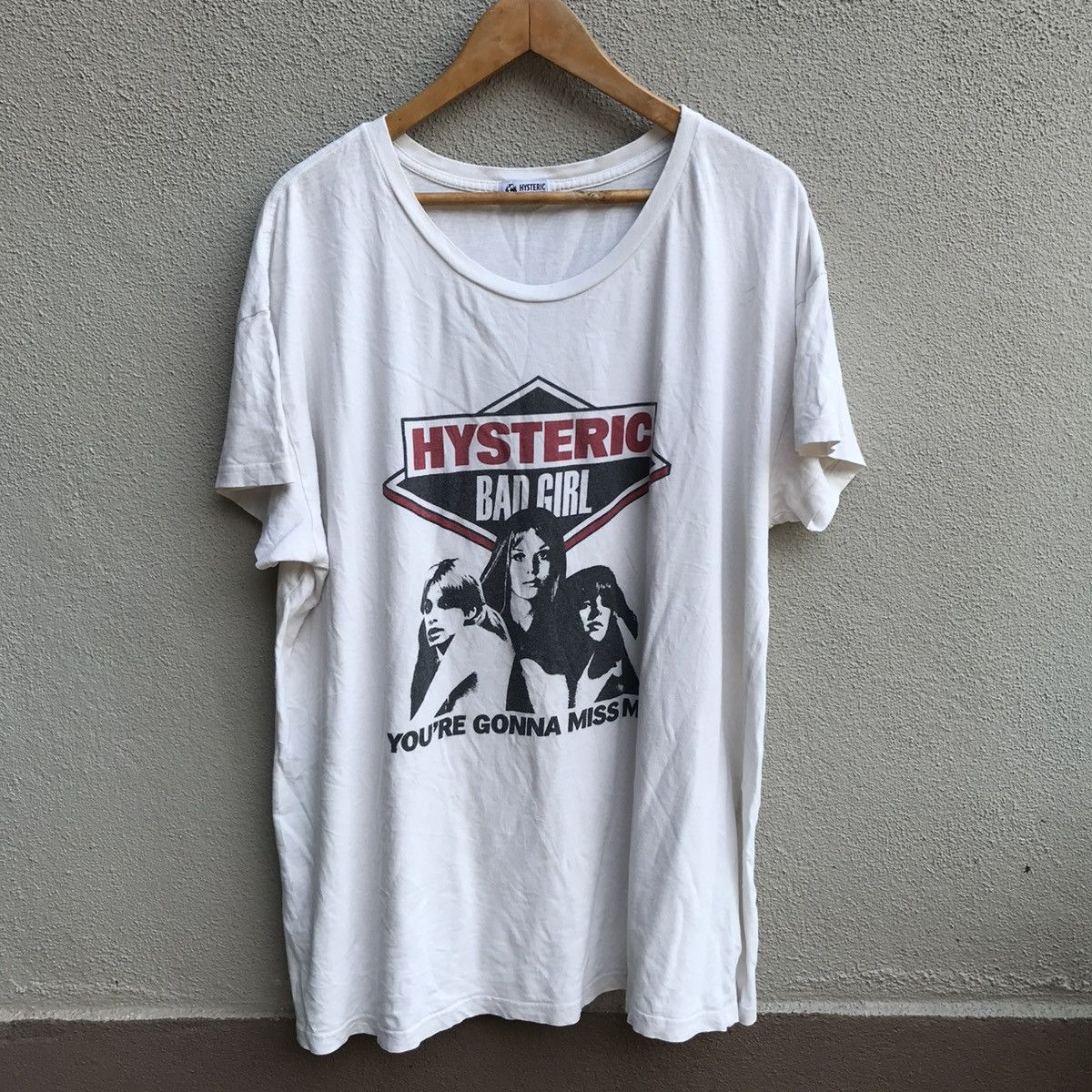 Hysteric Glamour HYSTERIC GLAMOUR bad girl tee balloon style Size XL / US 12-14 / IT 48-50 - 1 Thumbnail