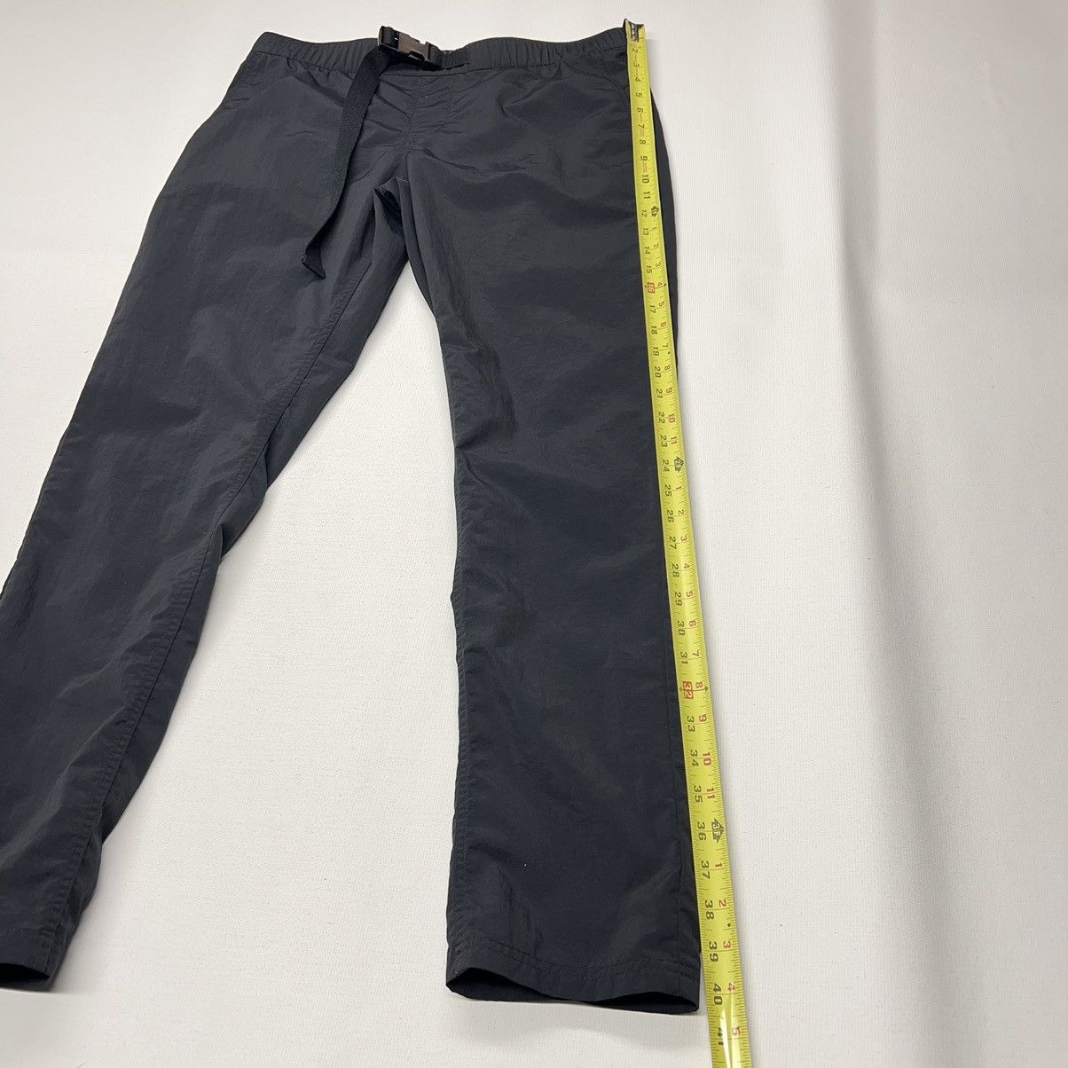 BP. × Nordstrom BP Pants Black Belted Nylon Lightweight Elastic Active Size 32" / US 10 / IT 46 - 13 Thumbnail