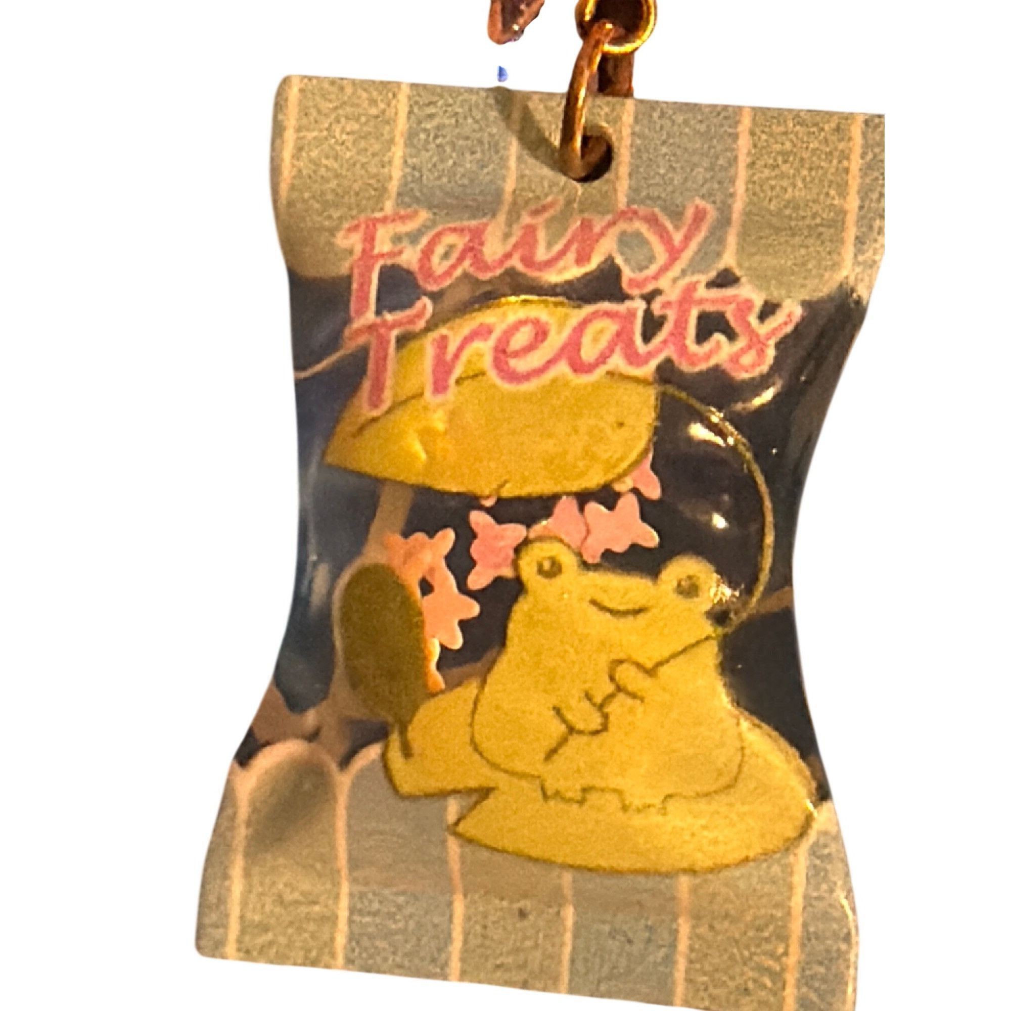 Other Thorn & Fable Fairy Treats Dangle Earrings Frog Butterfly Ni Size ONE SIZE - 2 Thumbnail